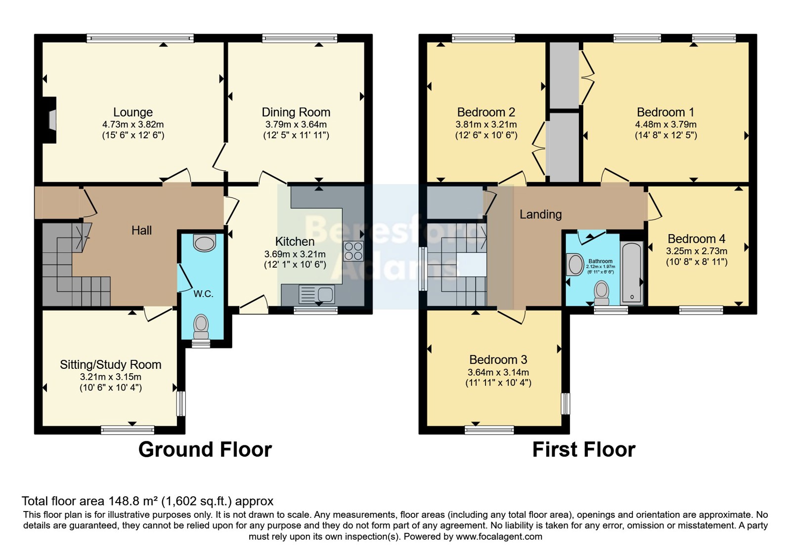 Melrose,, Chester Road, Wrexham floorplan