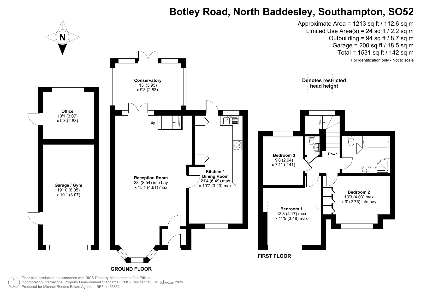 106, Botley Road, Southampton floorplan