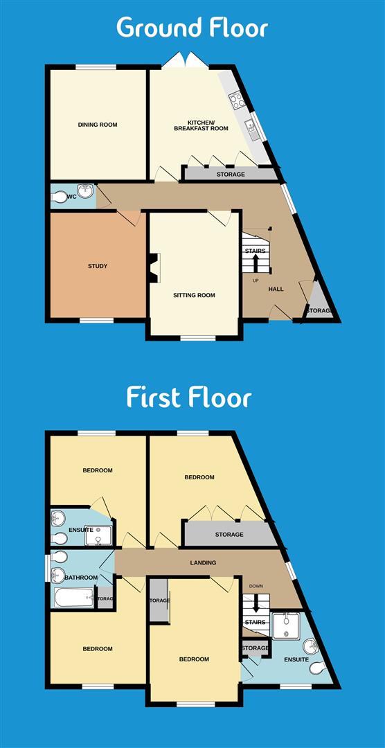 Hillside, Holsworthy floorplan