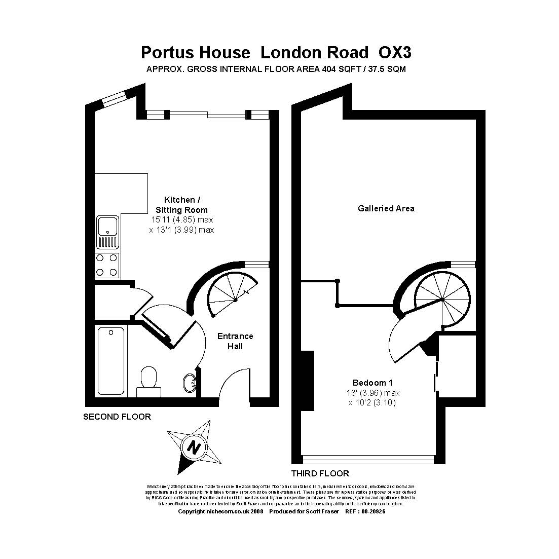 1 Bedrooms Flat to rent in Portus House, 77 London Road, Headington, Oxford OX3