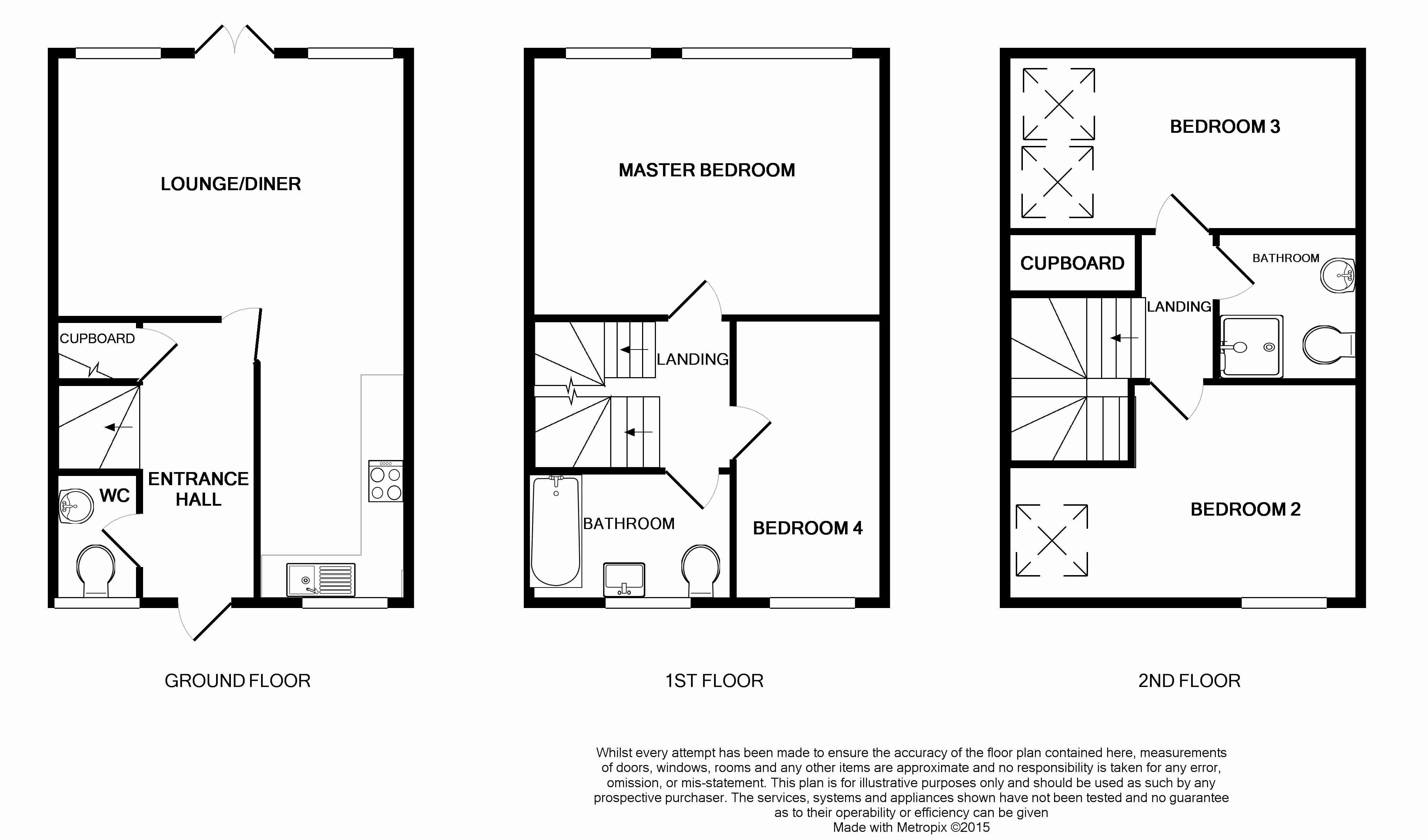 4 Bedrooms  to rent in Bevendean Road, Brighton BN2