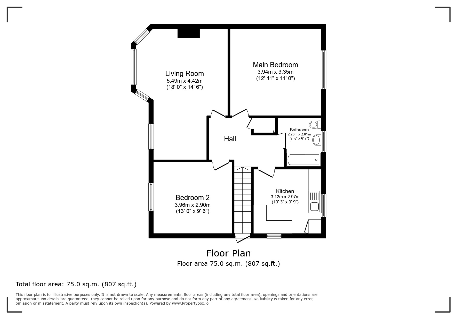 64, Tredegar Road, Ebbw Vale floorplan