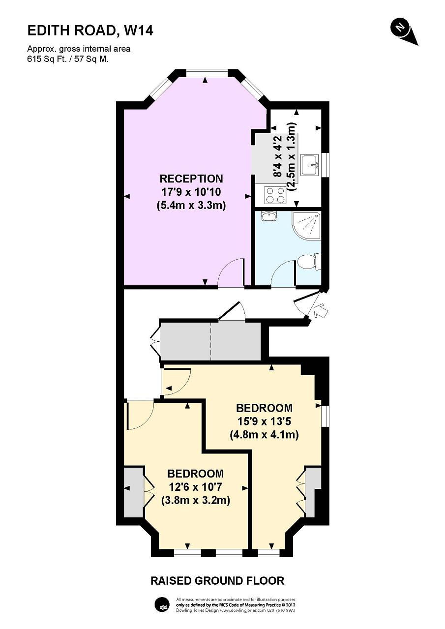 2 Bedrooms  to rent in Edith Road, West Kensington, London W14