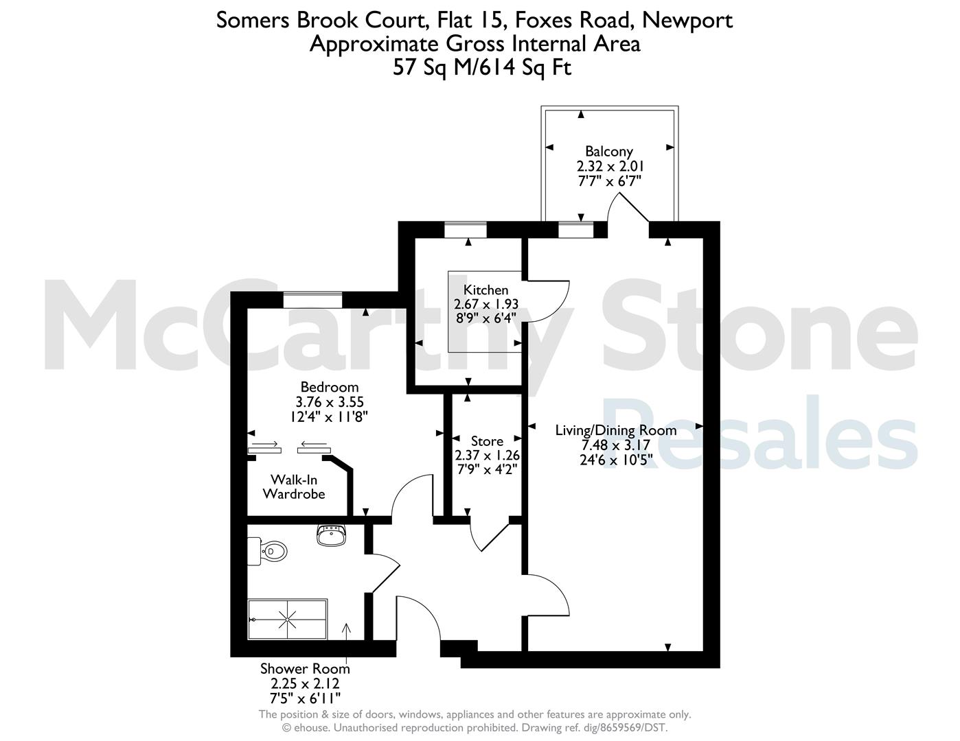 15 Somers Brook Court, Foxes Road, Newport floorplan