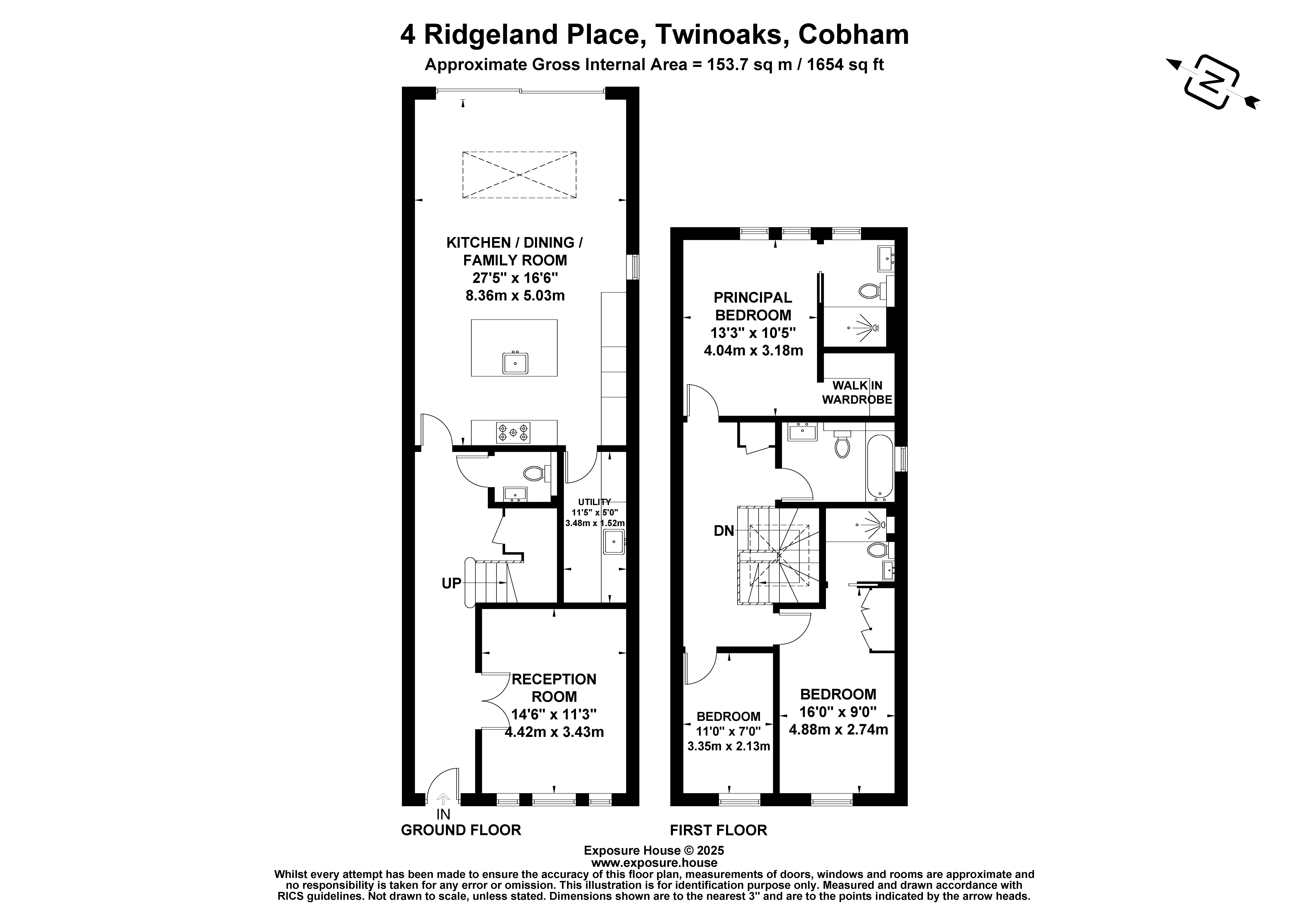 Ridgeland Place, Cobham floorplan