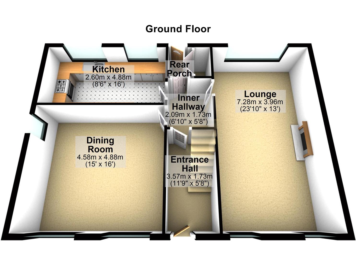 Manor Farm, Haughton Green Road, Denton, Manchester M34, 4 bedroom