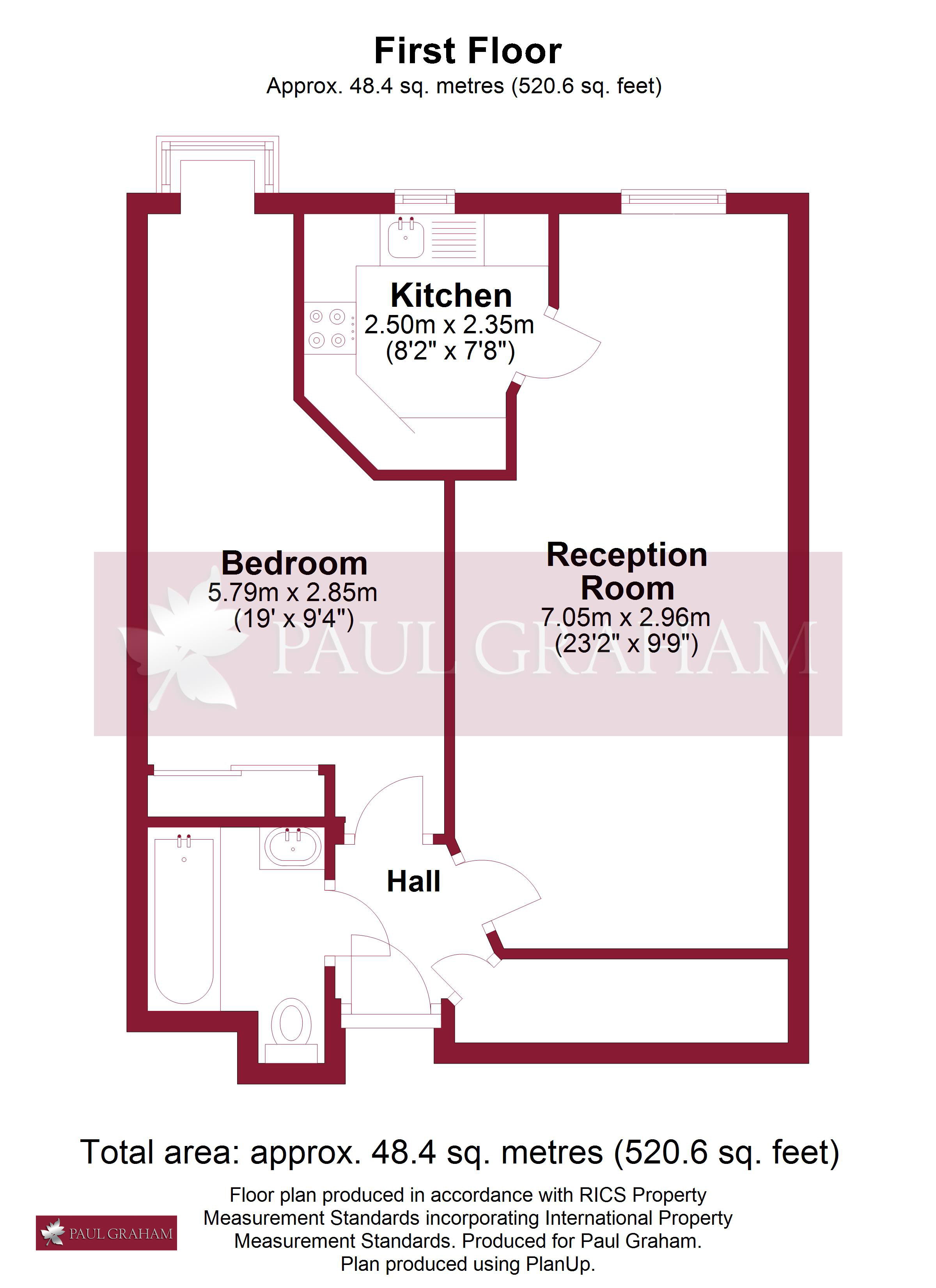 12 Bramble Lodge, Brambledown Road, Wallington floorplan