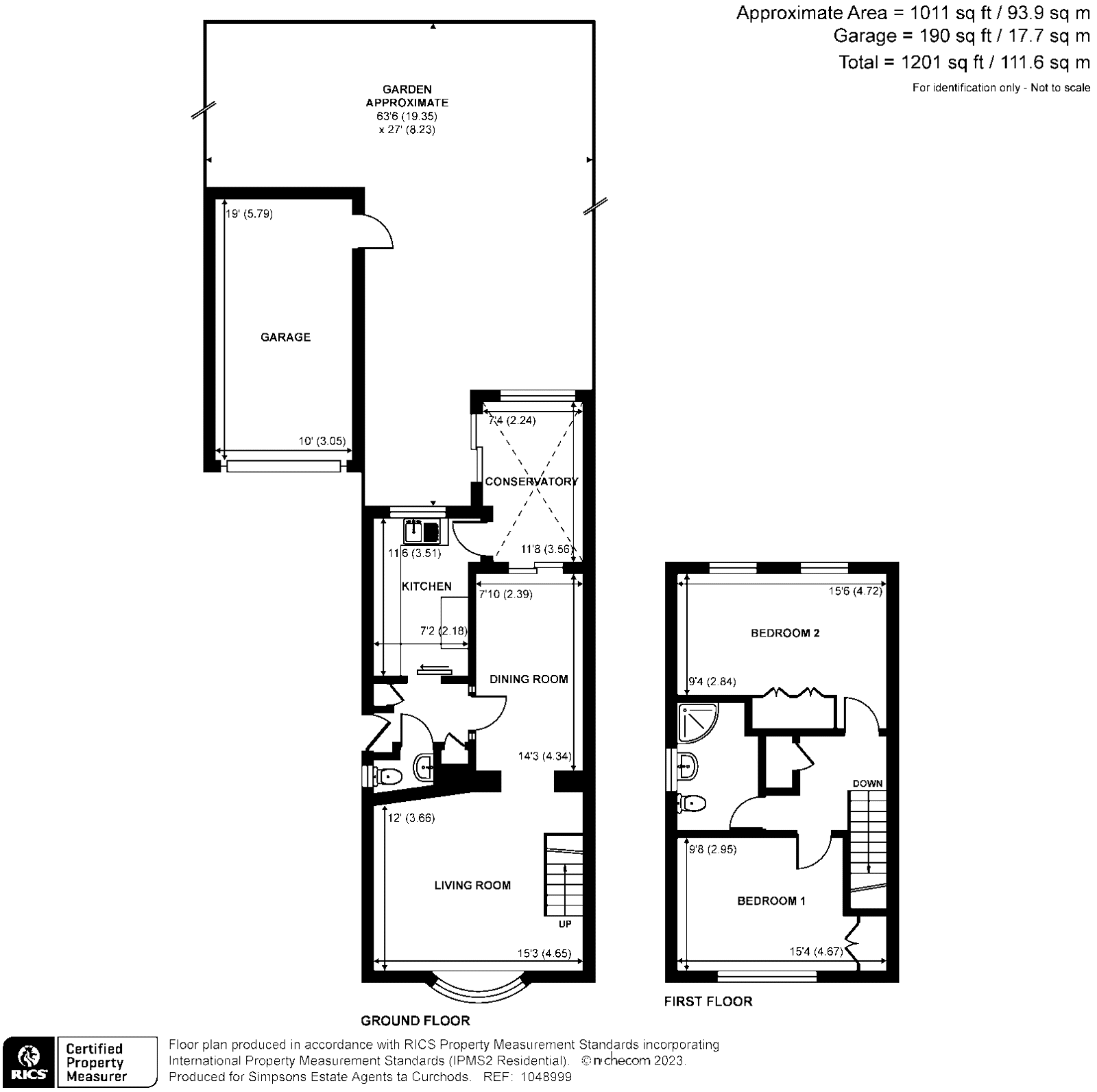 Loudwater Road, Lower Sunbury TW16, 2 bedroom detached house for sale