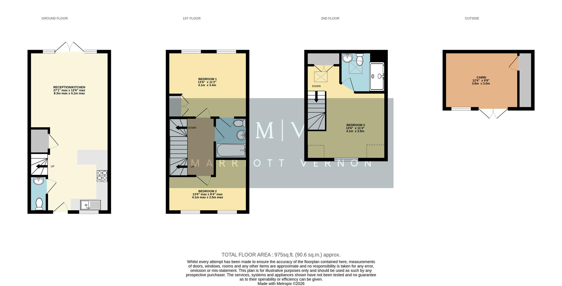 21, Curchin Close, Westerham floorplan