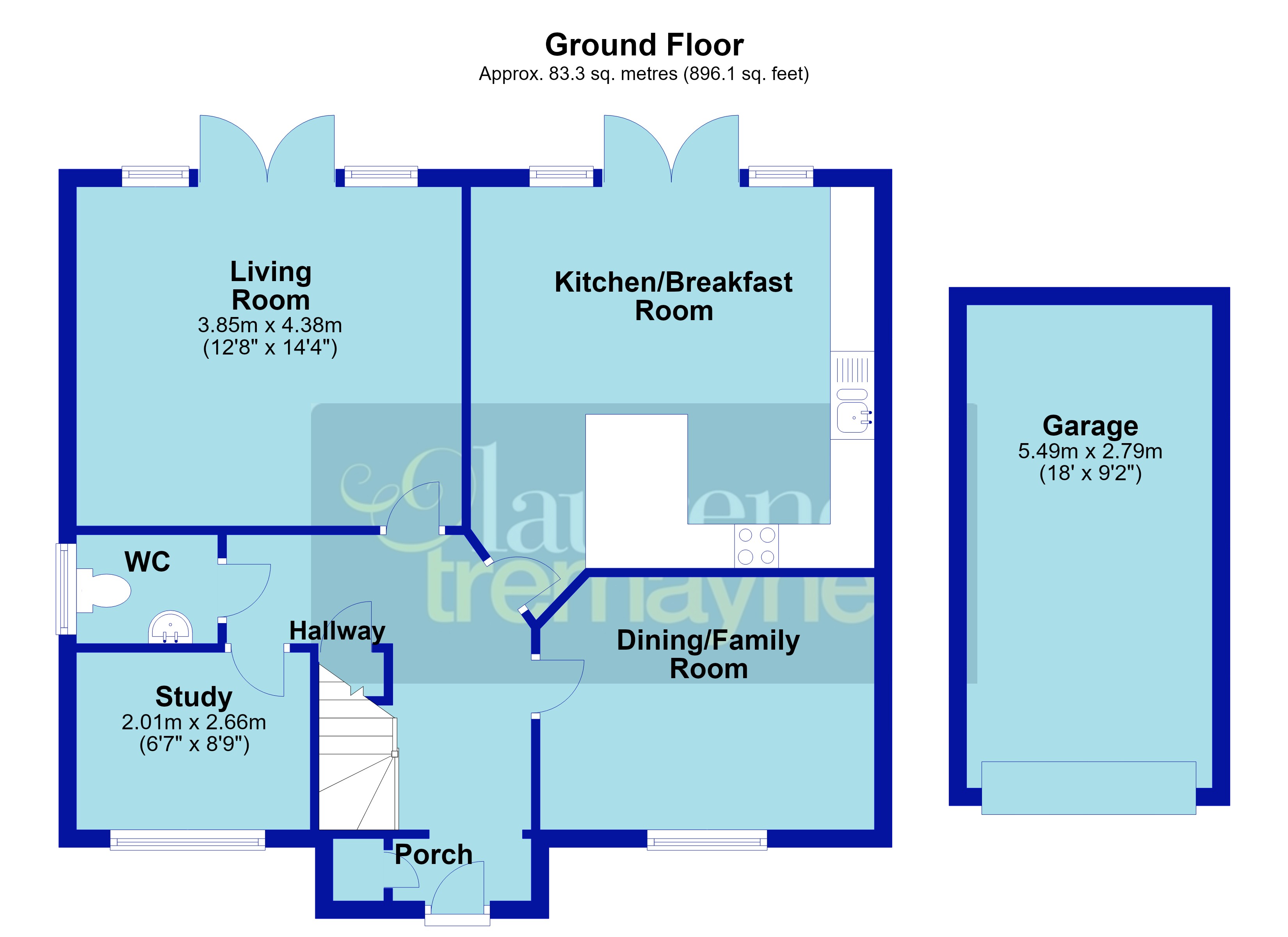 4, Battle Avenue, DAVENTRY floorplan