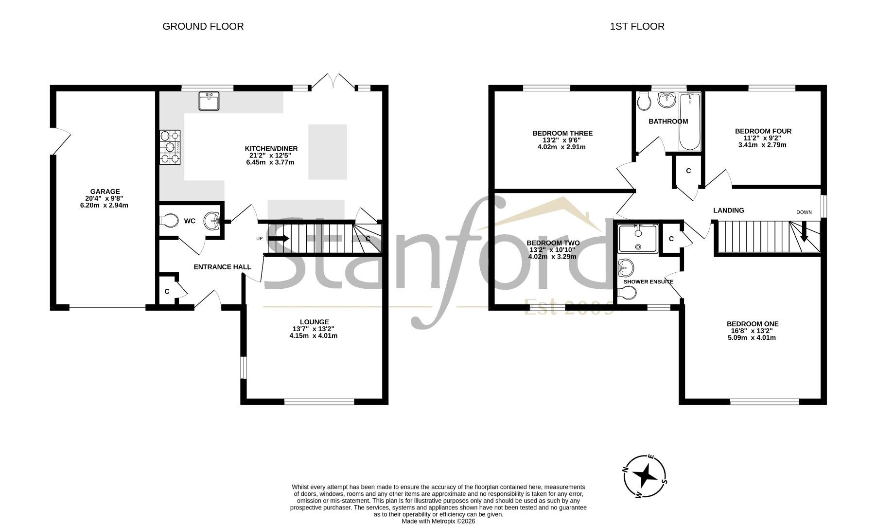 19, Harrison Way, Southampton floorplan
