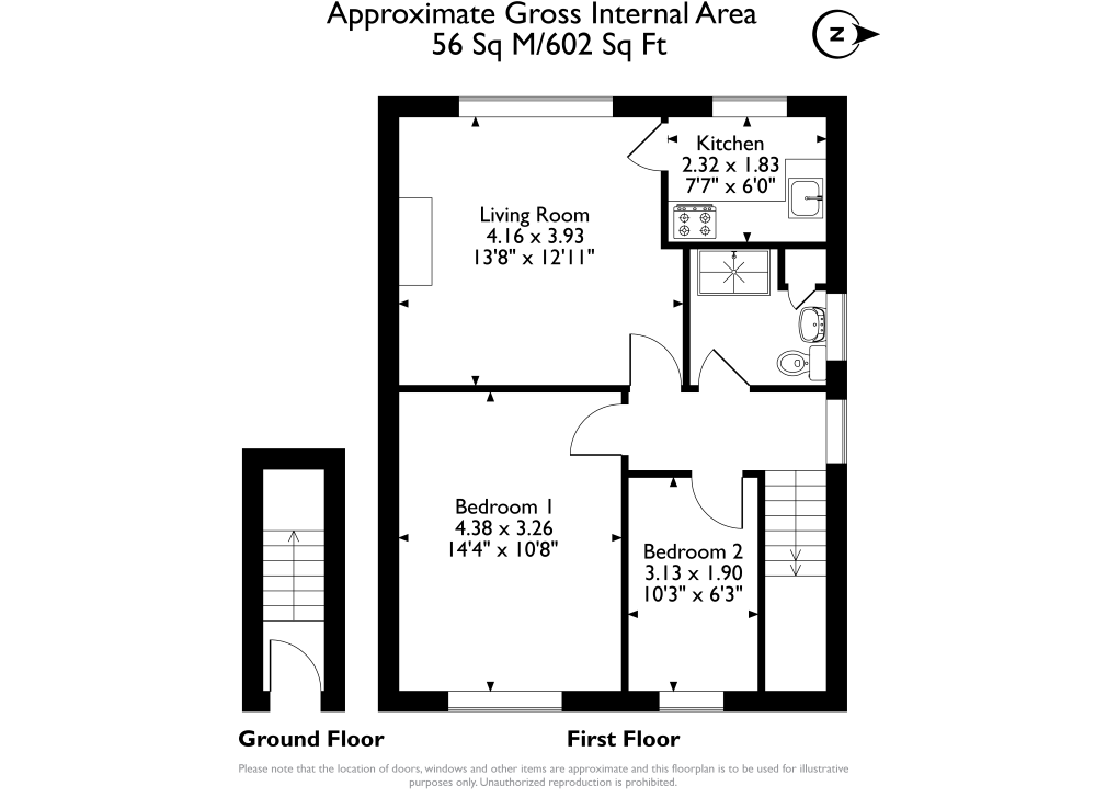 61A, Belvedere Road, Bexleyheath floorplan