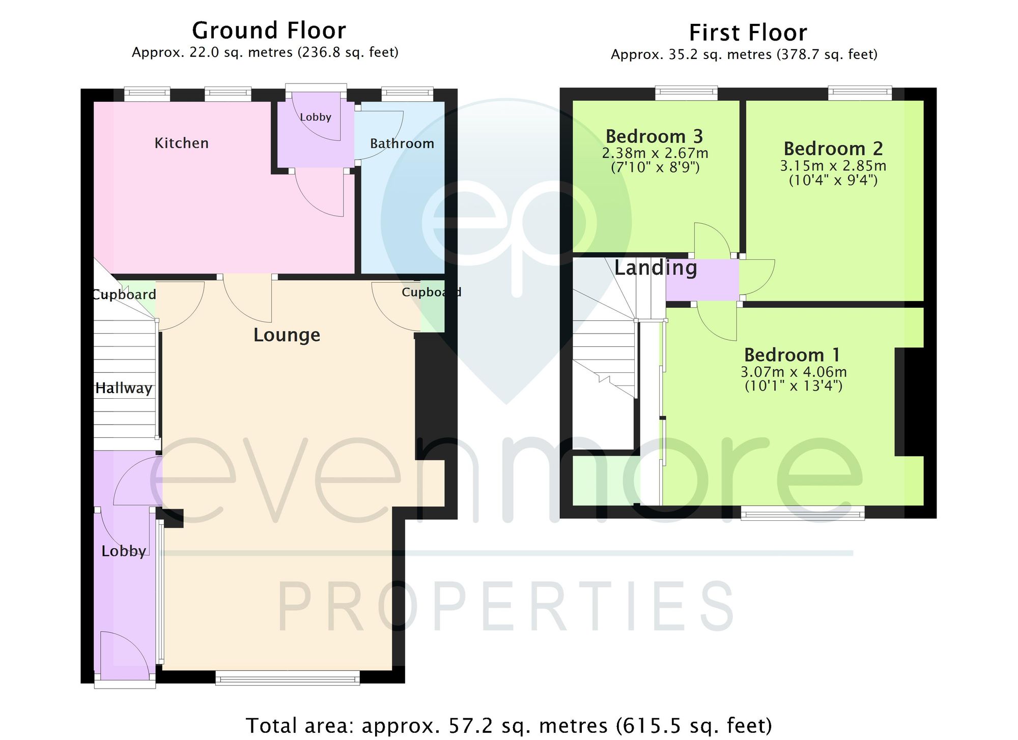 9 Burns Avenue North, Houghton Le Spring floorplan