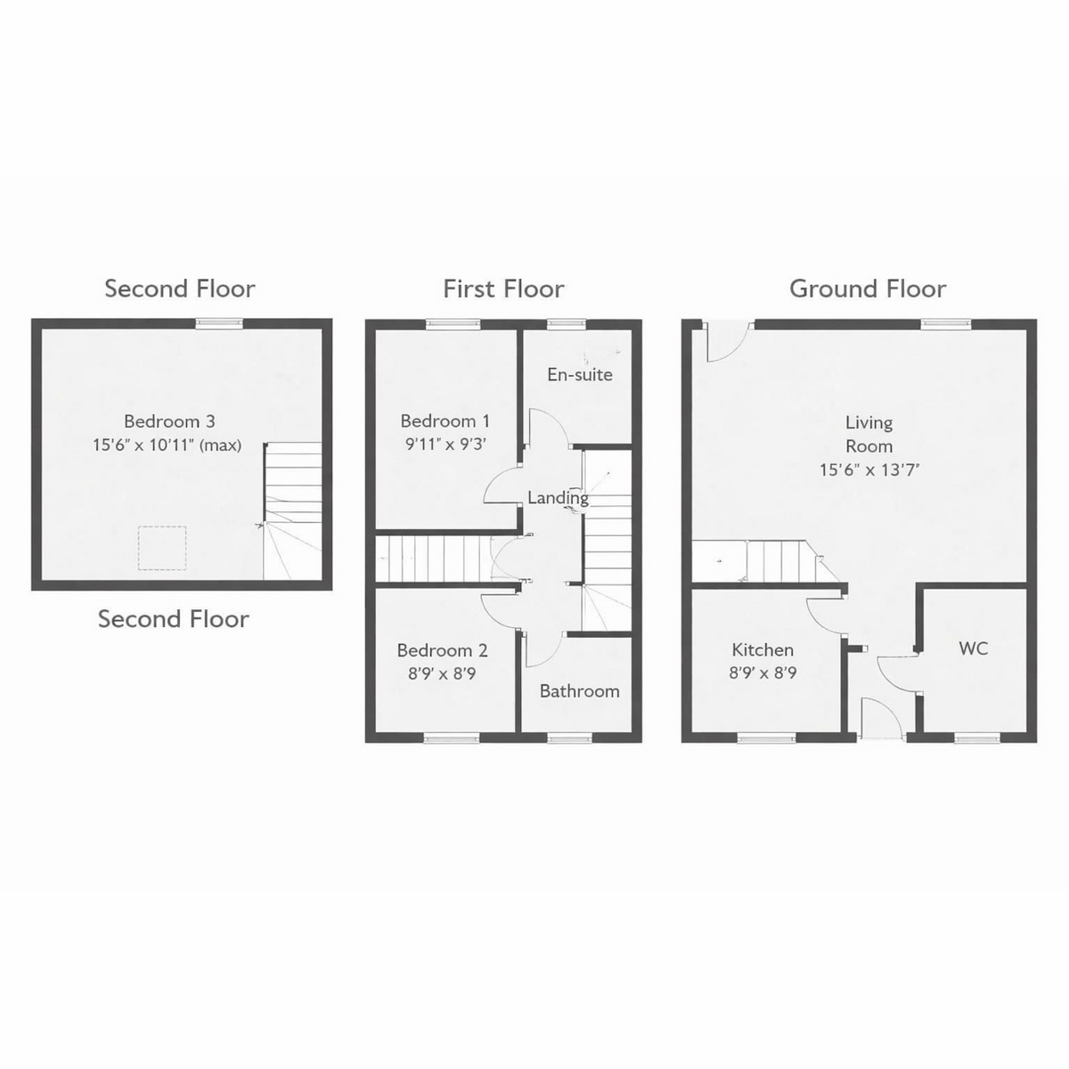 4 Florence Gardens, Florence Gardens, Chepstow floorplan