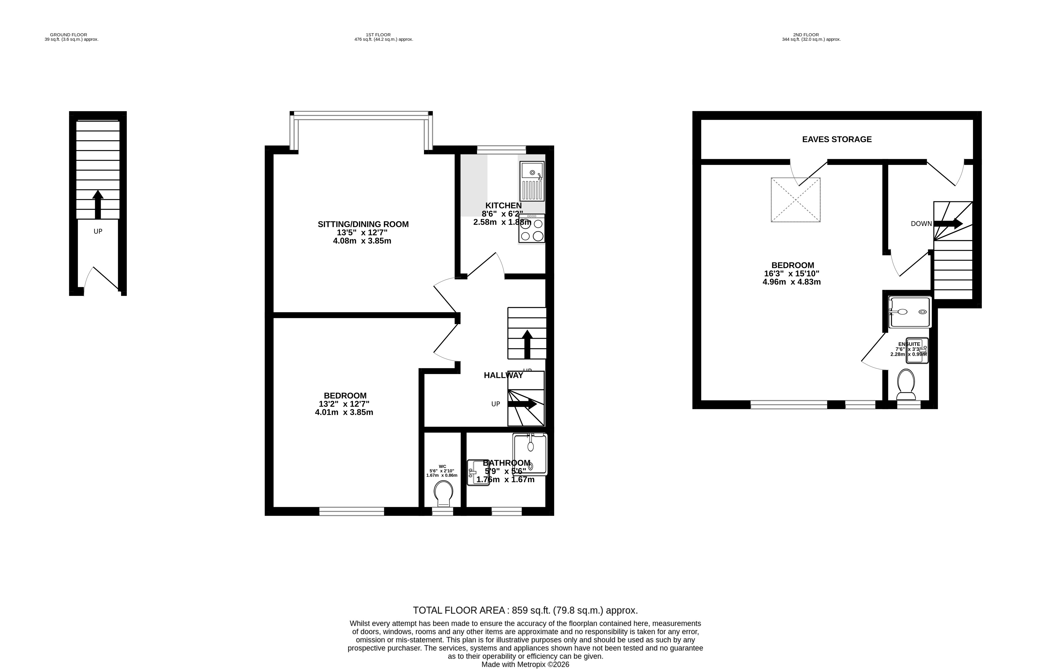 100b, North Street, Hornchurch floorplan