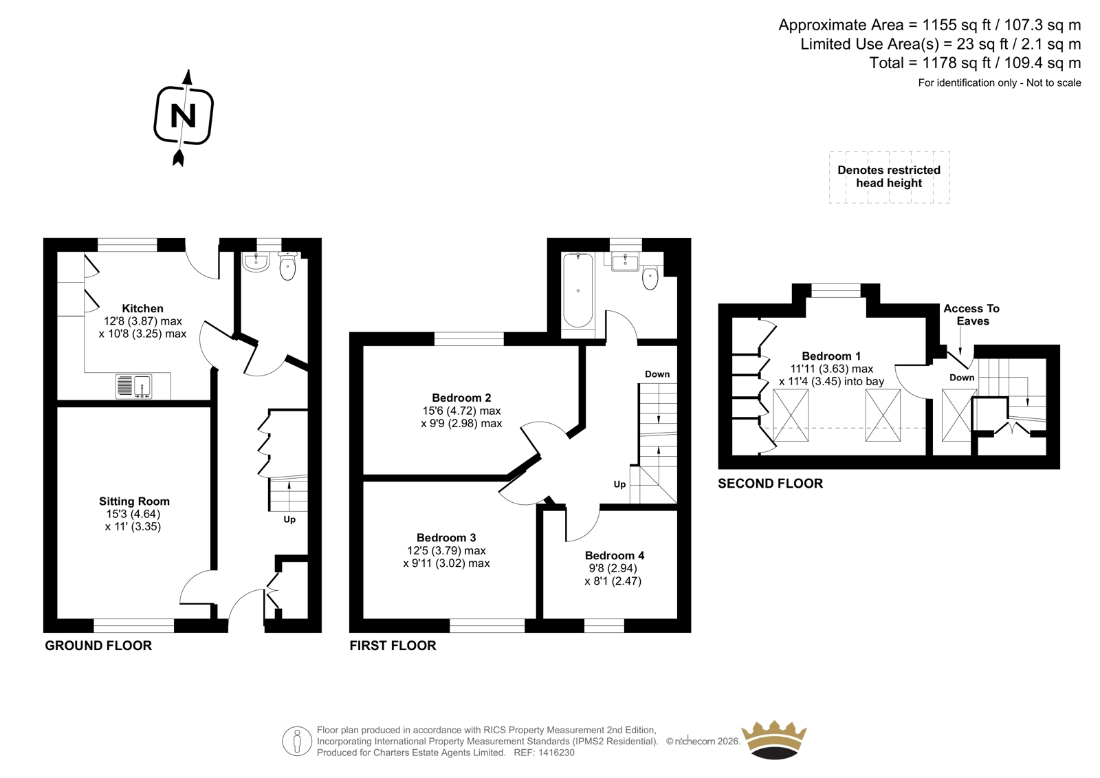 3, Baxter Cottages, Itchen Abbas floorplan