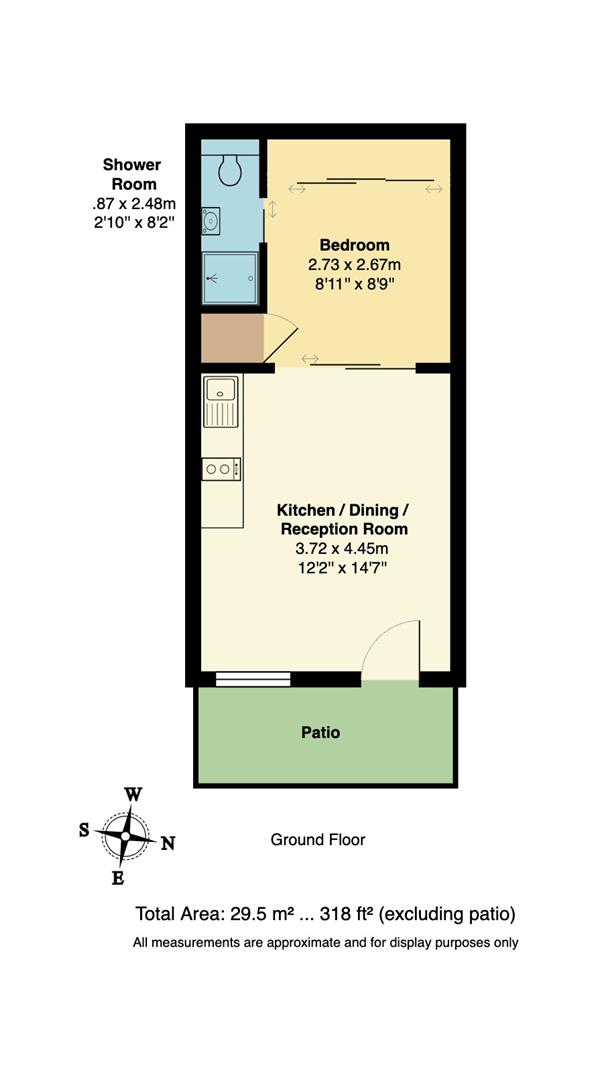 Flat 9, Manhattan Apartments, 26, Clifford Road, Walthamstow floorplan