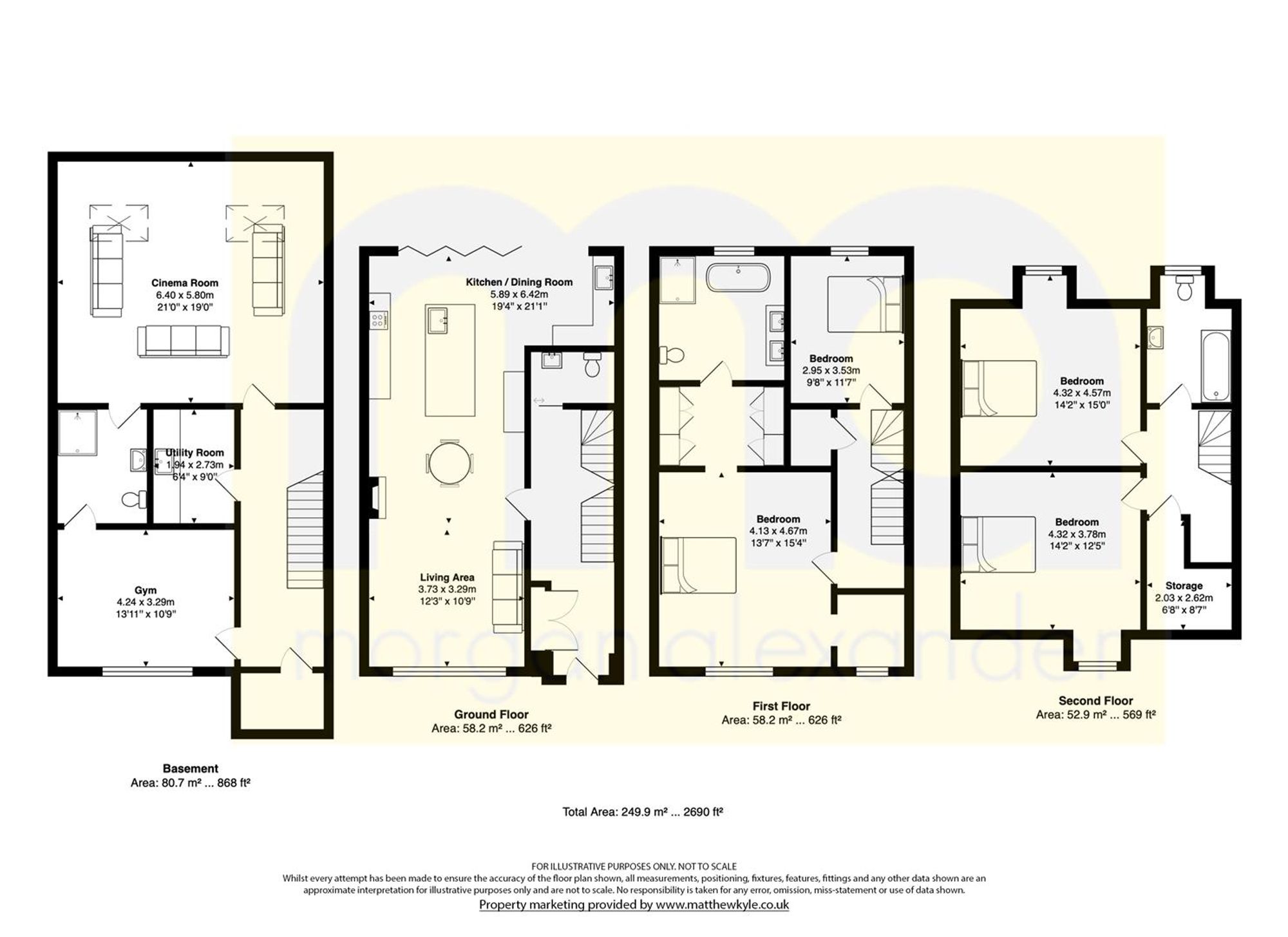 1 White Horse Close, Hertford floorplan