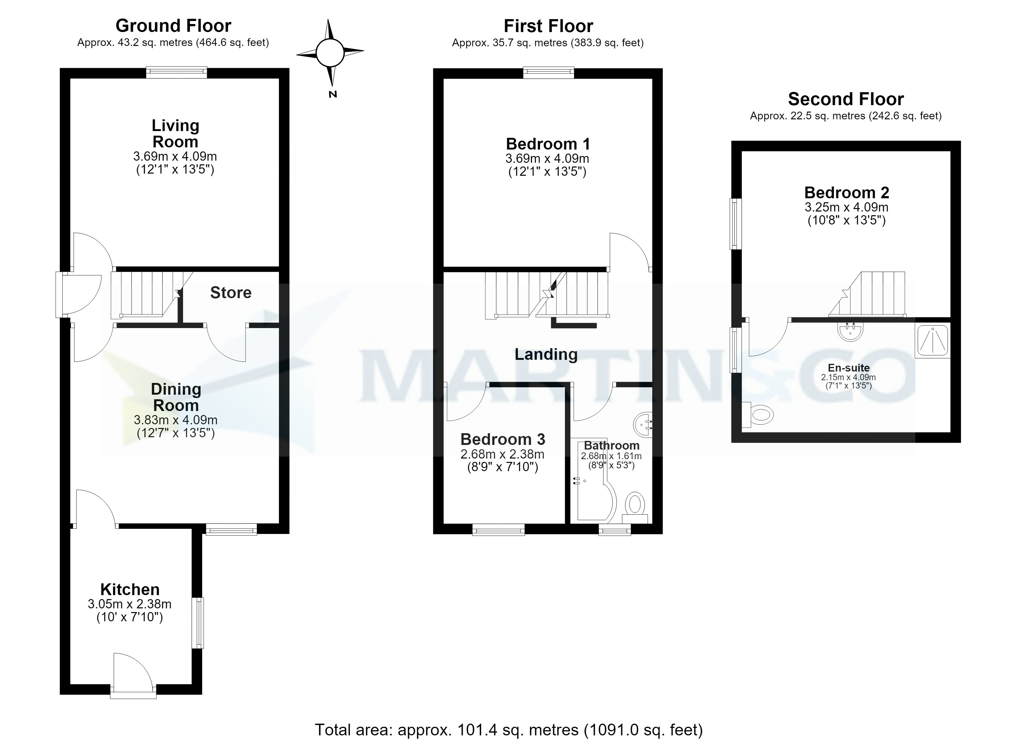 7, Bracebridge Cottages, Worksop floorplan