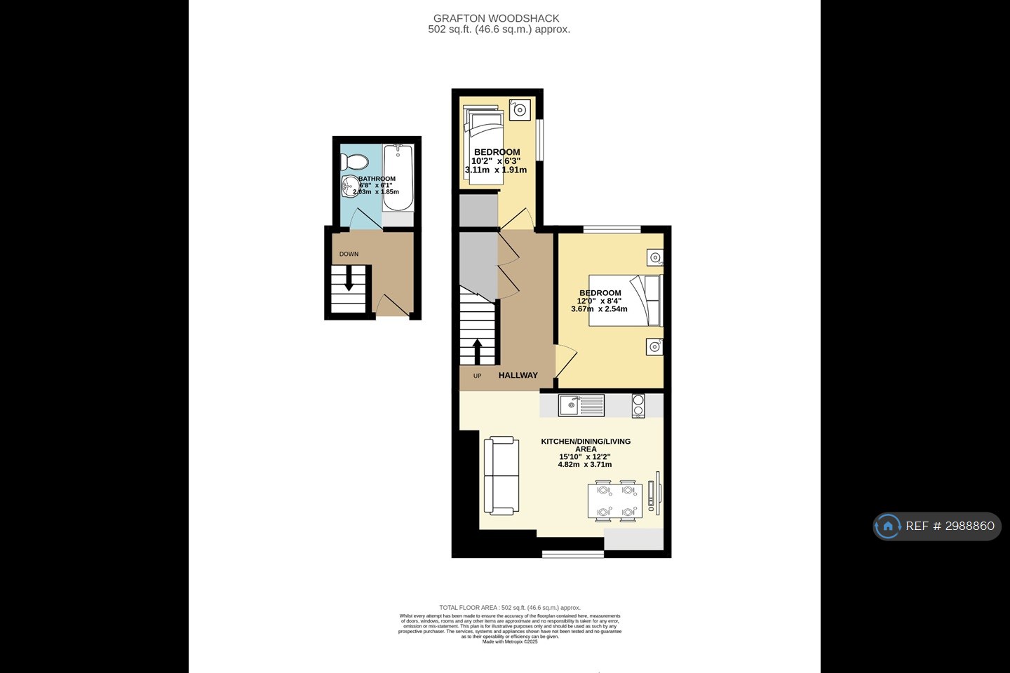 Grafton Street  Grafton Woodshack, Grafton Street, Brighton floorplan