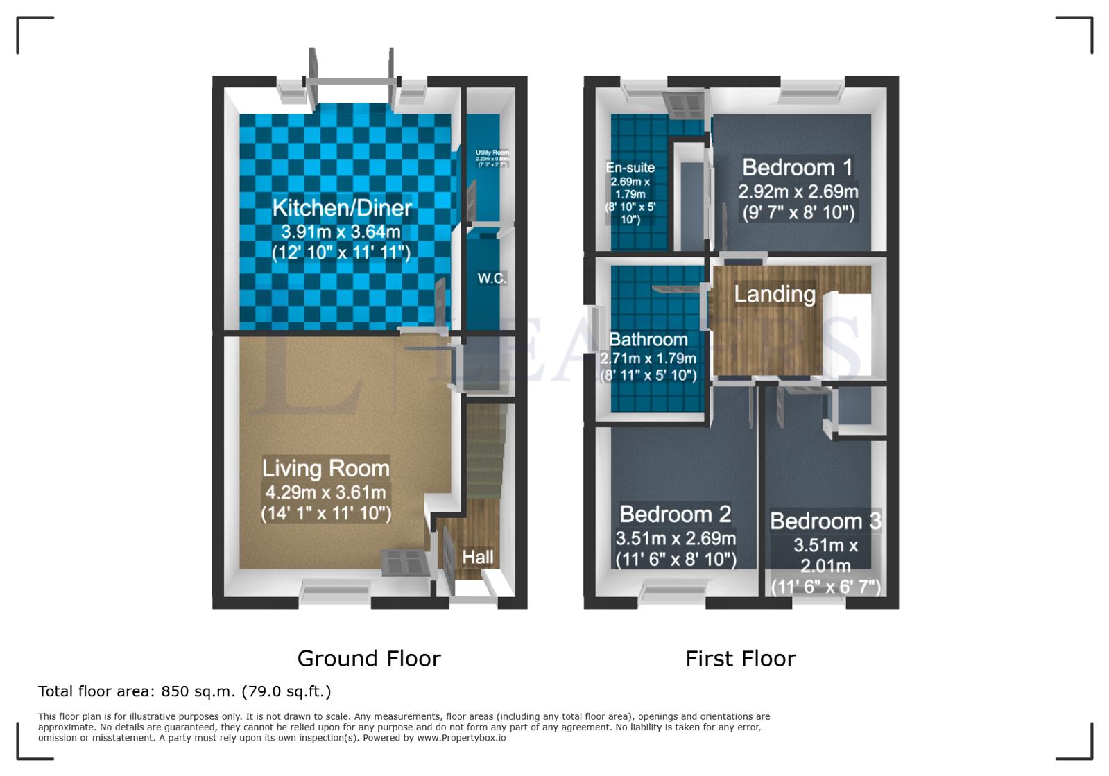 Fiske Avenue, Essex floorplan