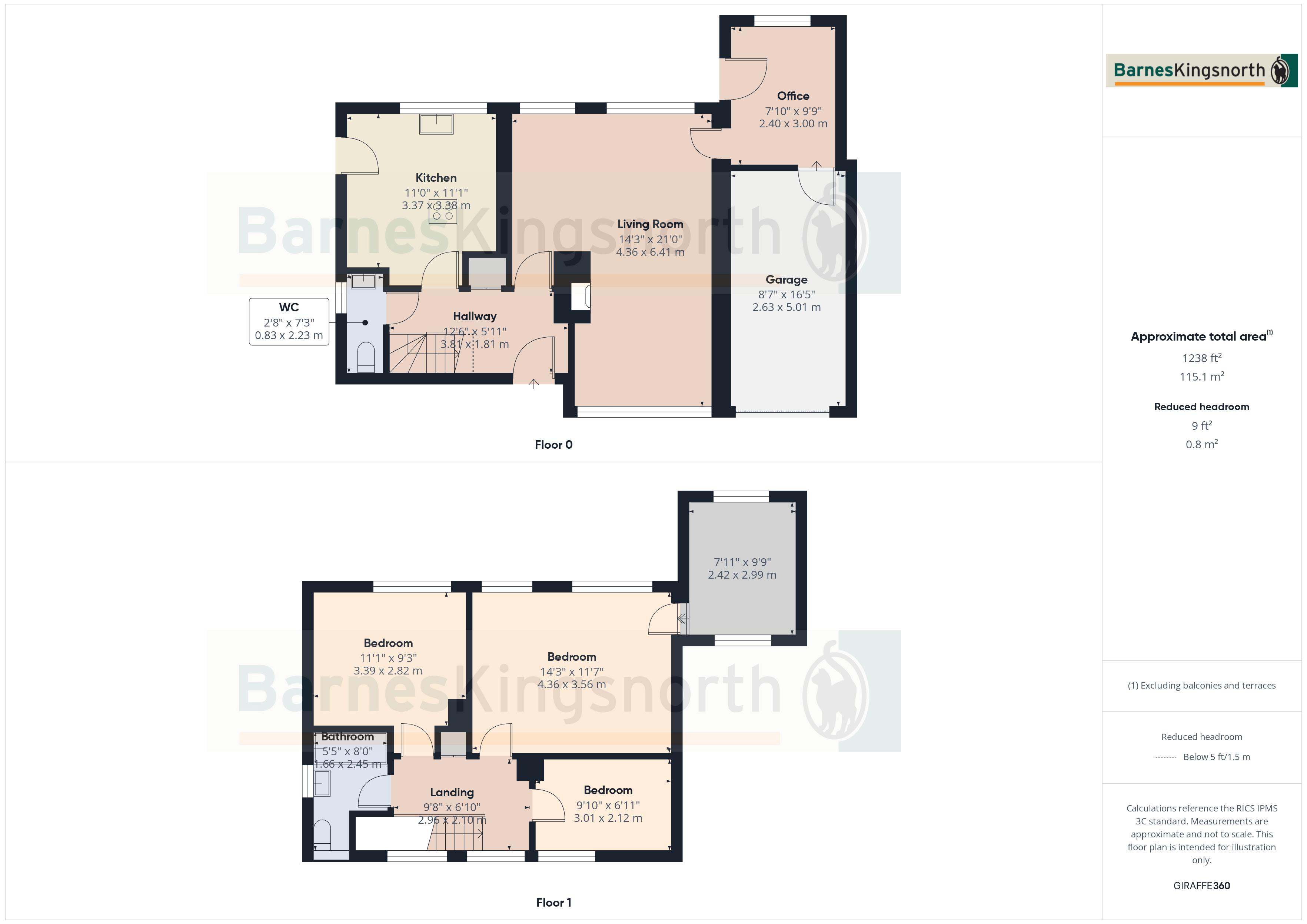 15, Greenleas, Tunbridge Wells floorplan