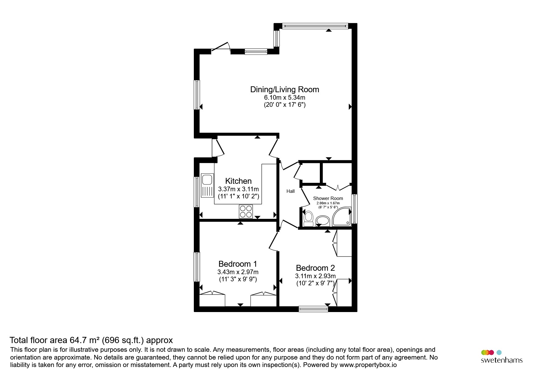 20, Orchard Park, Chester floorplan