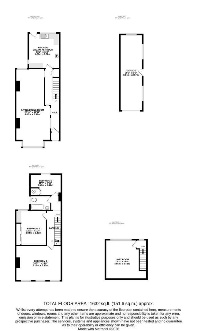 5, Furzeham Road, West Drayton floorplan
