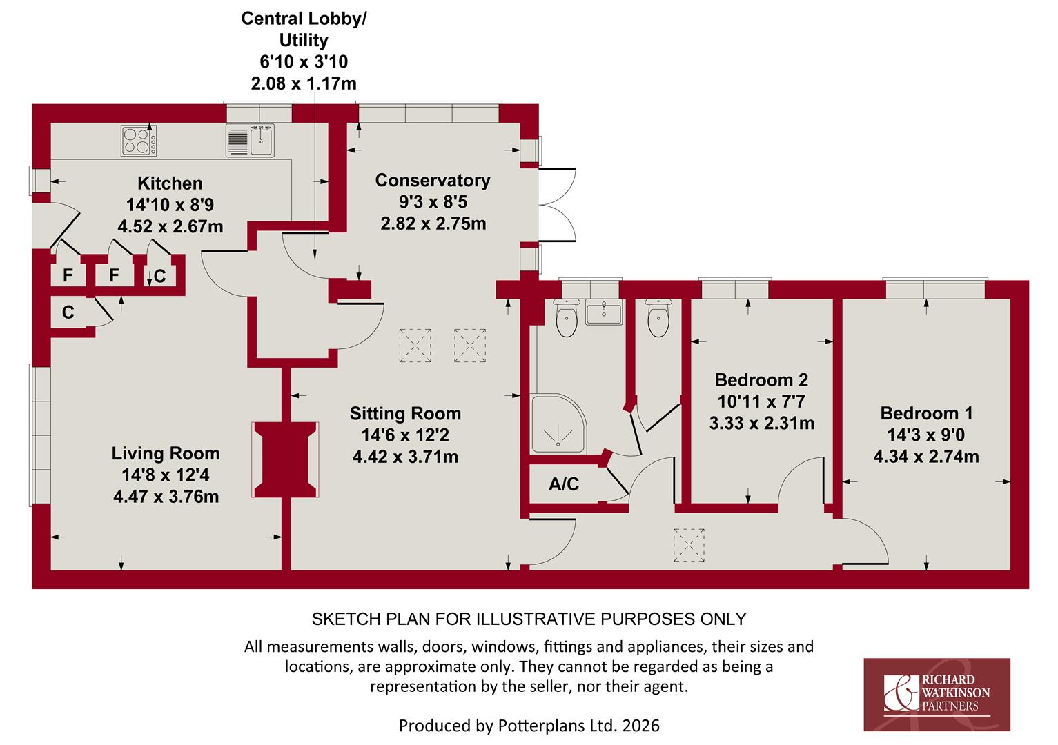 5, Belvoir Avenue, Bottesford floorplan