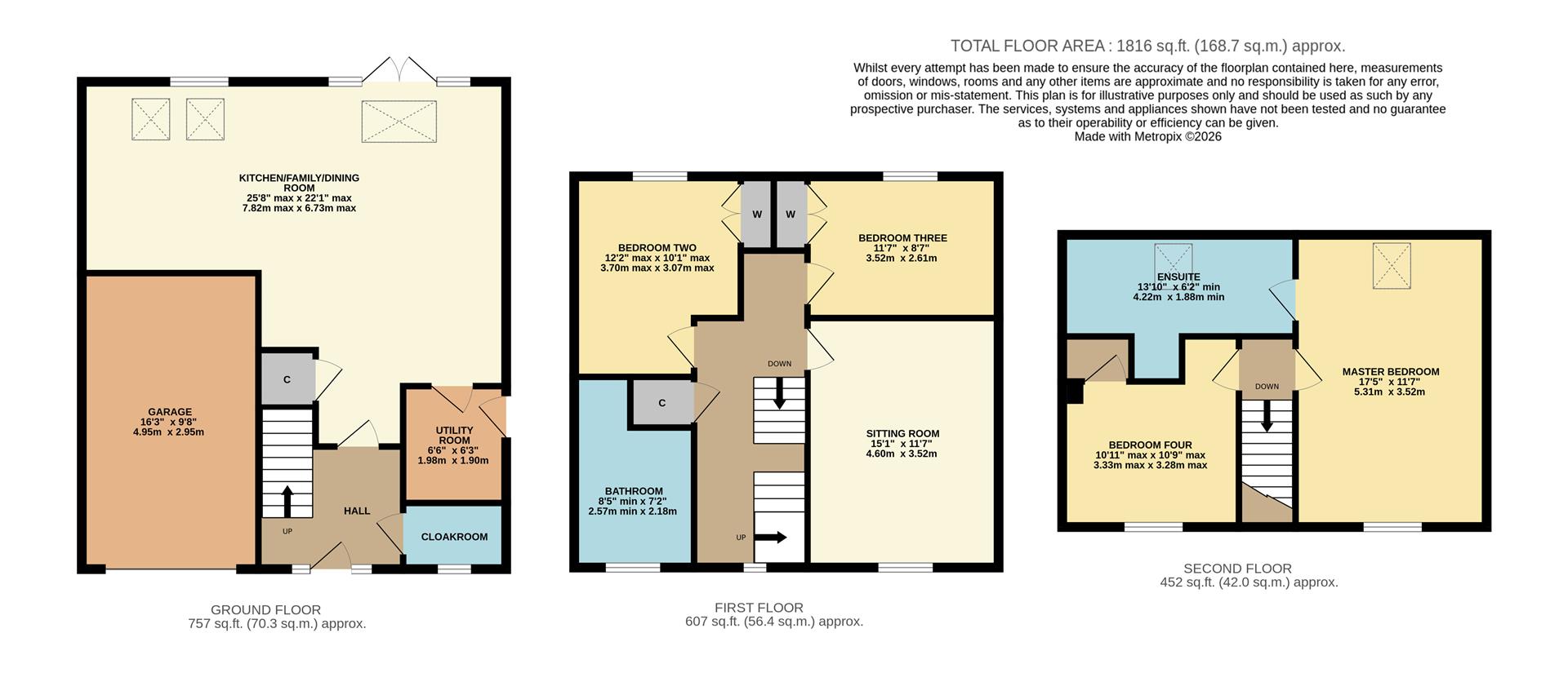 Coombe Bank, Chippenham floorplan