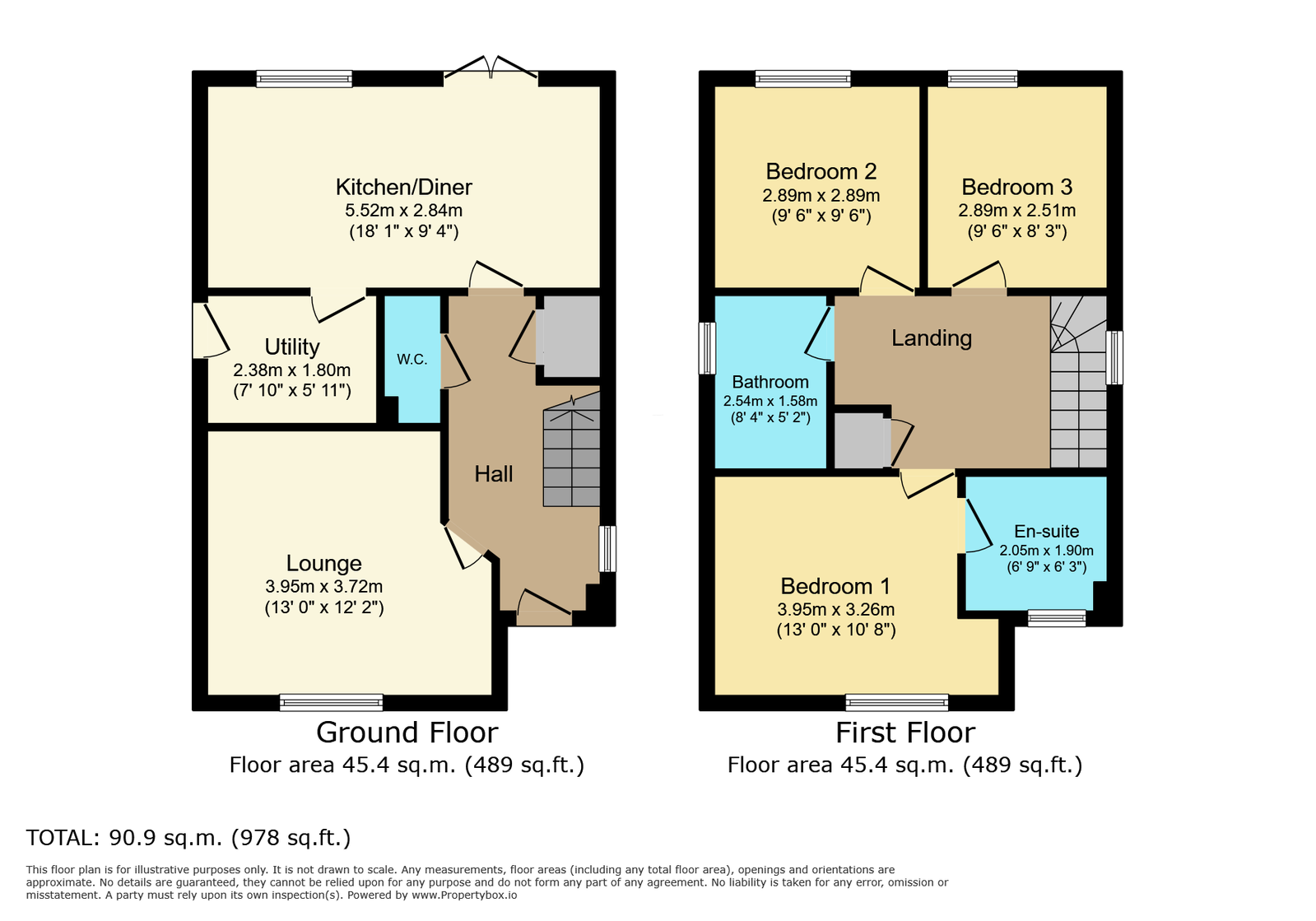 23, Yeoman Way, Leicester floorplan