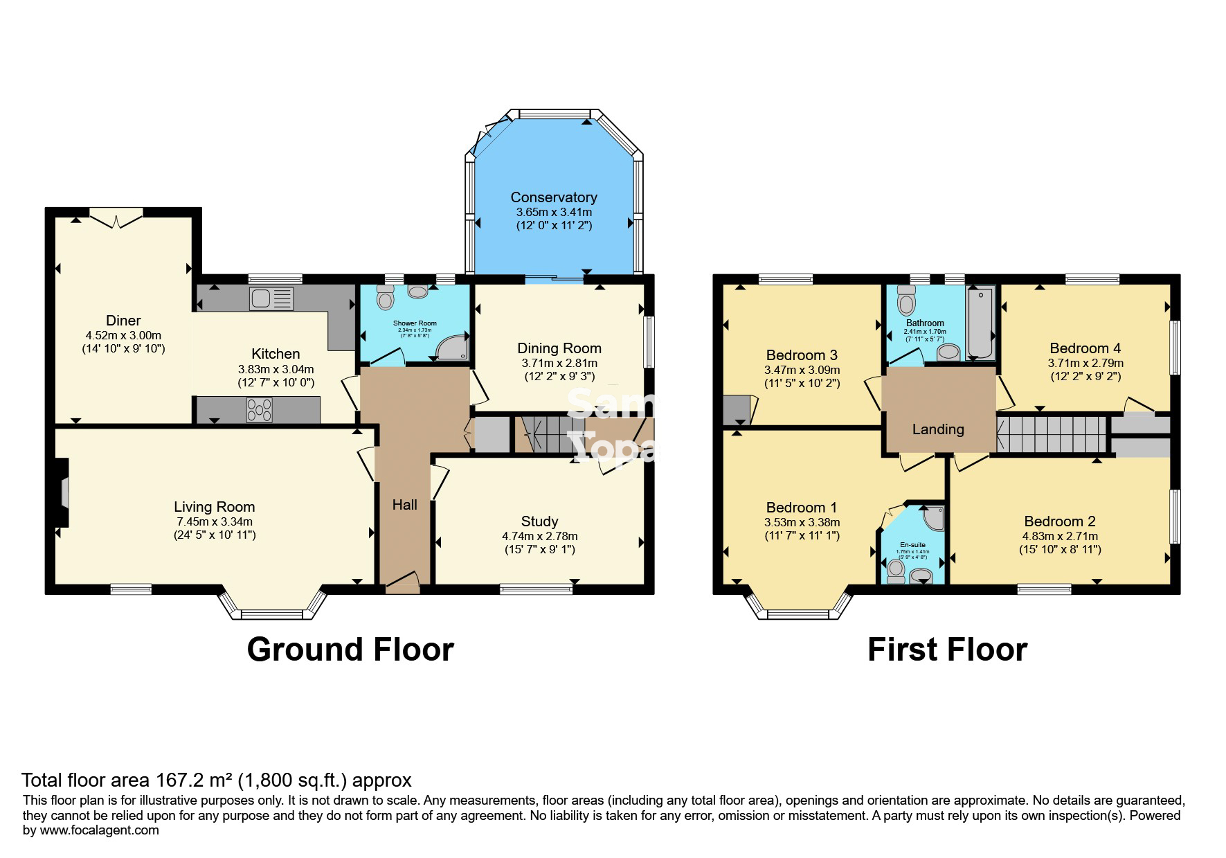 1, Coan Avenue, Clacton-on-sea floorplan