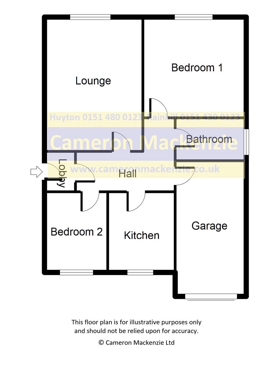 2 Bedrooms Bungalow for sale in Whiston Lane, Huyton, Liverpool L36