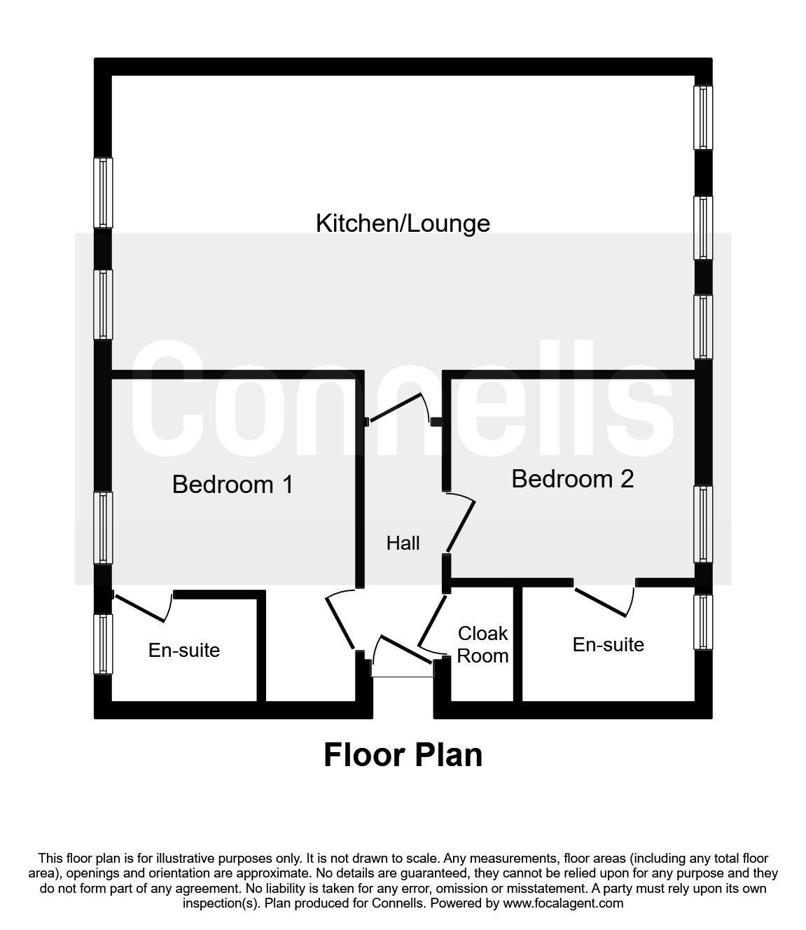 Old Hundred House Mews, Great Witley, Worcester WR6, 2 bedroom flat for