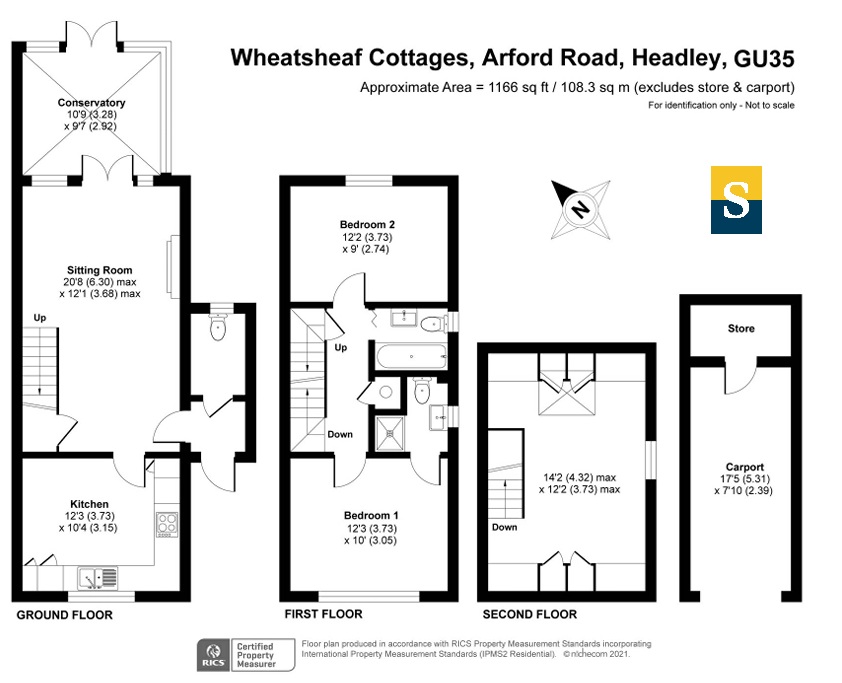 10 Wheatsheaf Cottages,, Arford Road, Hampshire floorplan