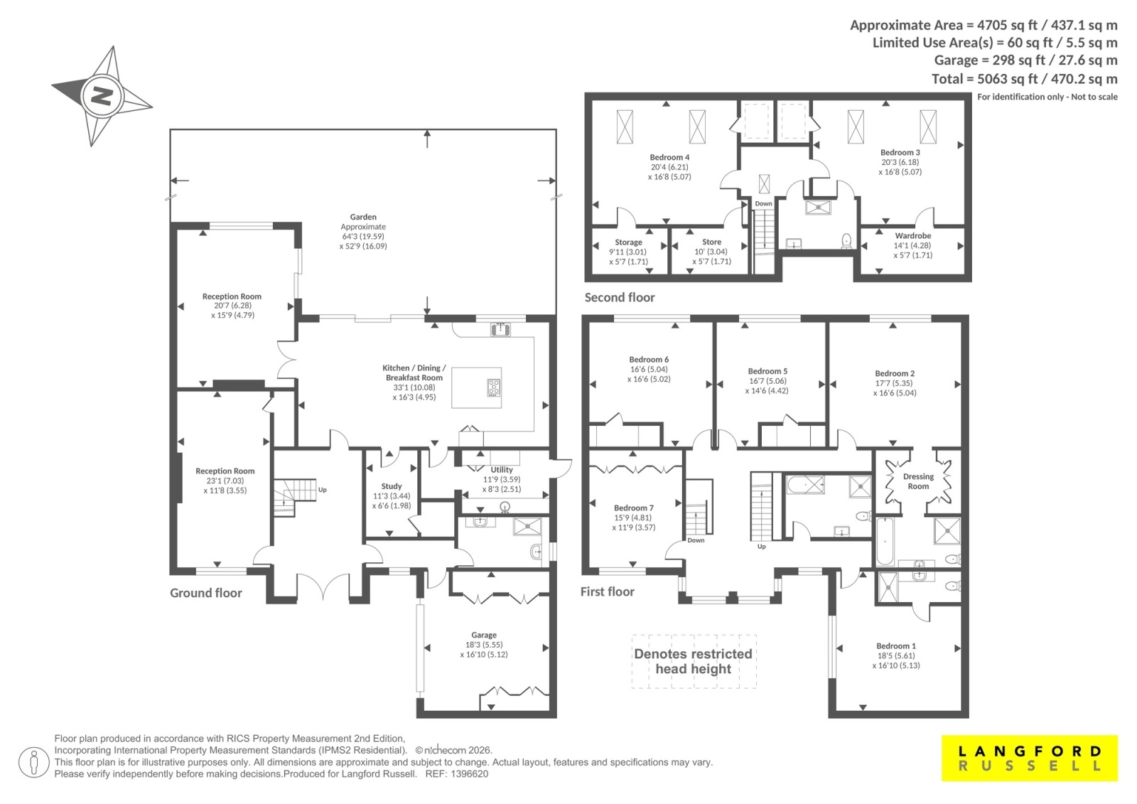 4, Heathley End, Chislehurst floorplan