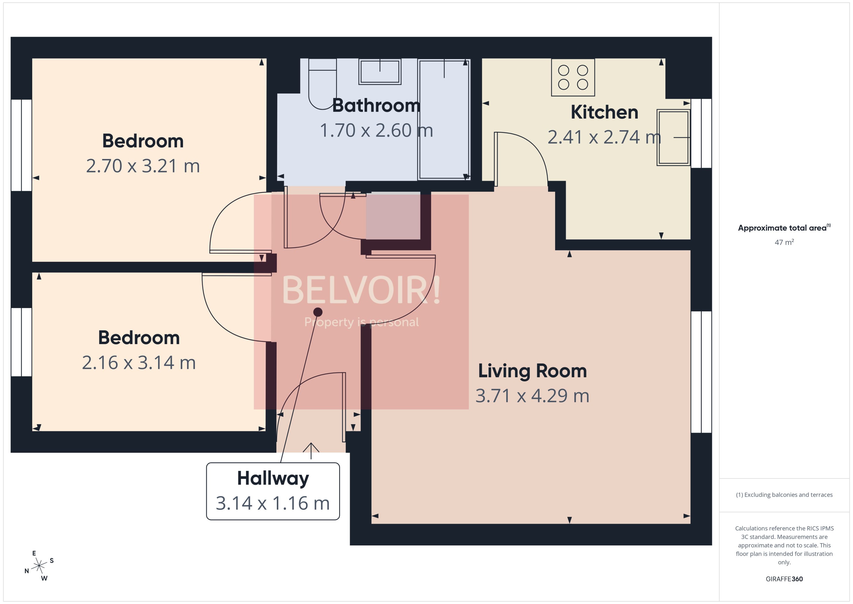 111, Parkinson Drive, Chelmsford, Essex floorplan