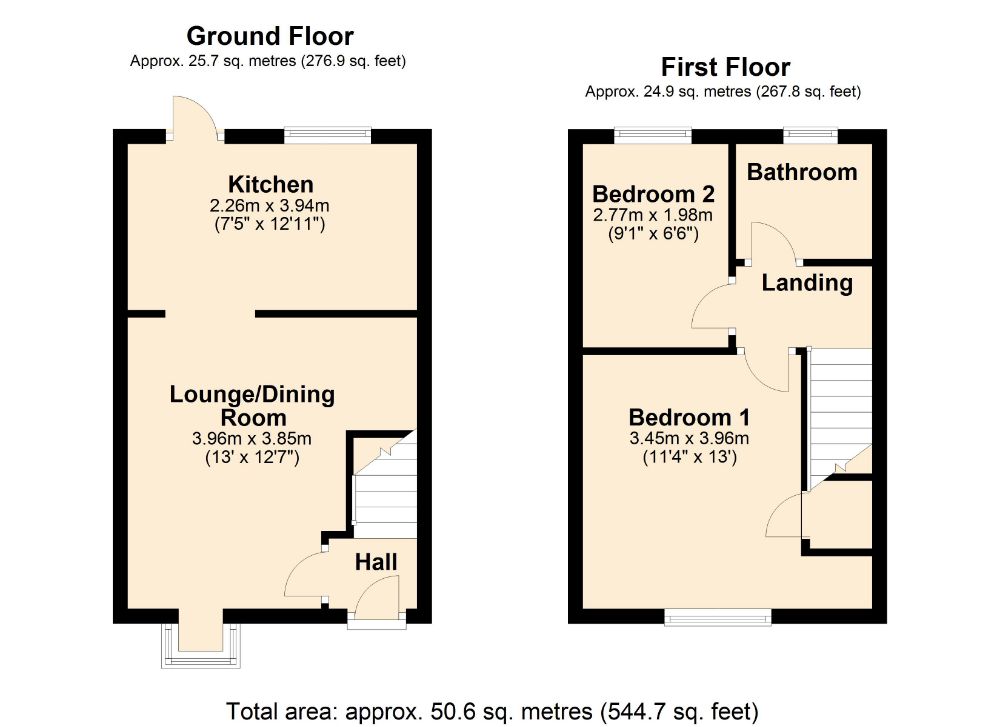 2 Bedrooms  for sale in Morgan Close, Rectory Farm, Northampton NN3