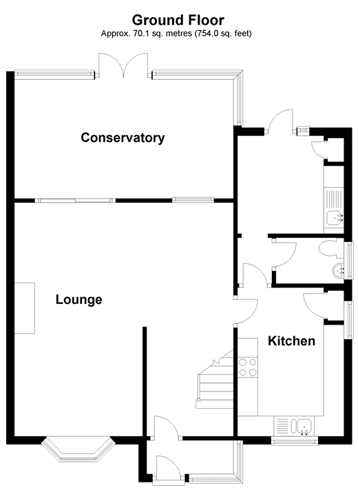 2 Bedrooms Semi-detached house for sale in Richmond Road, Westerton, Chichester, West Sussex PO18