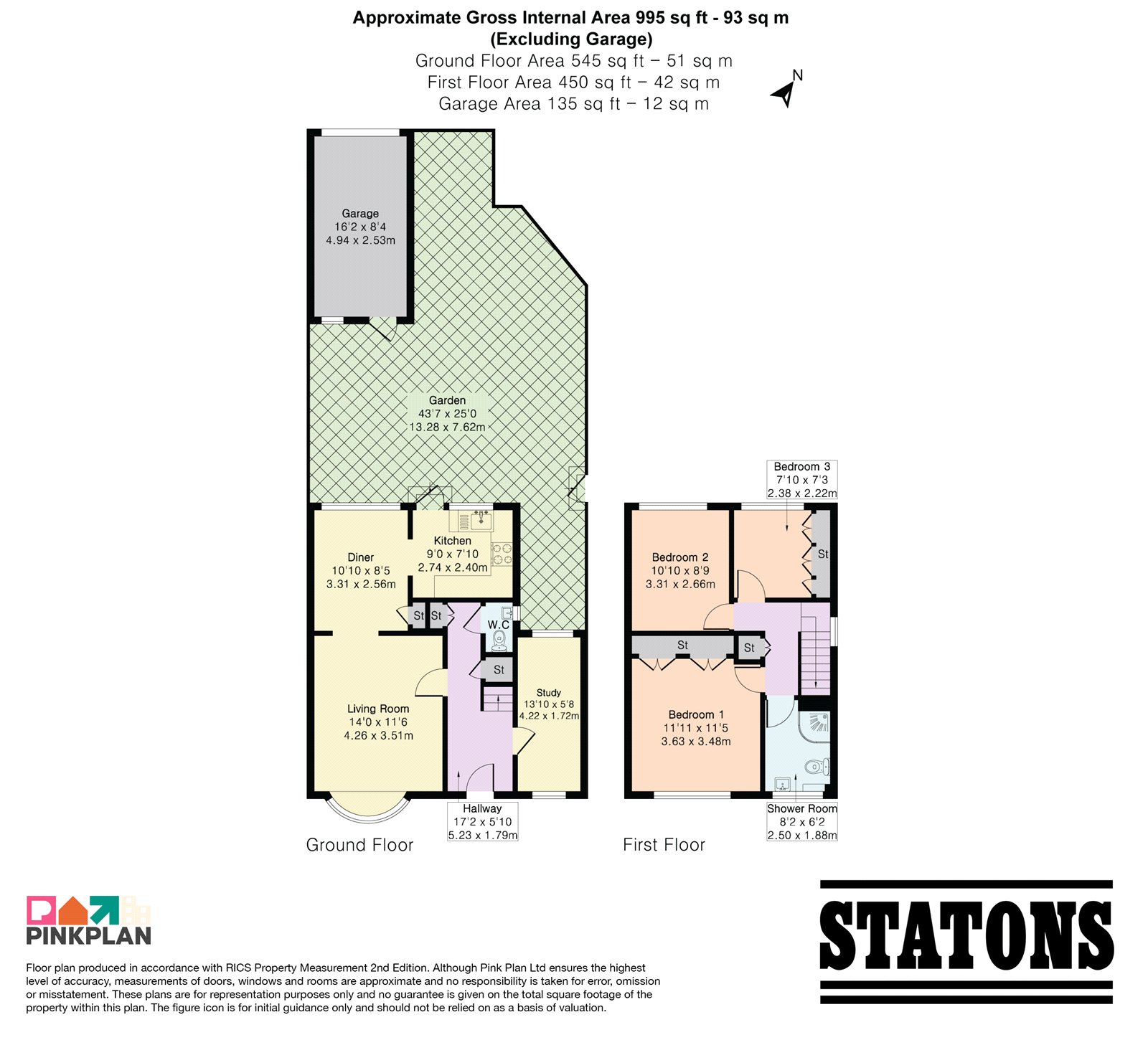 7, Regina Close, Barnet floorplan
