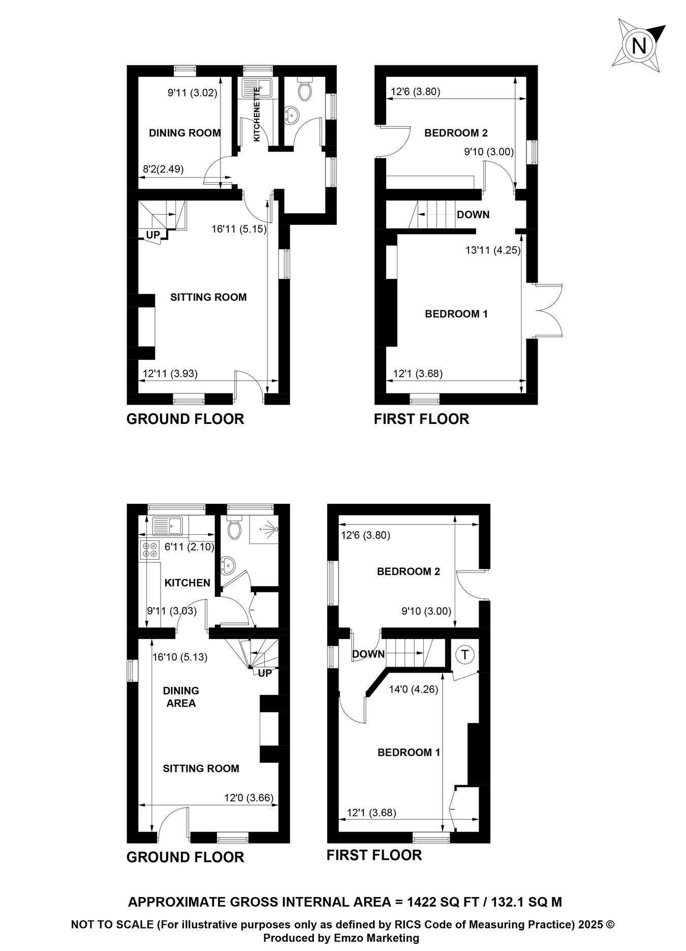 99 & 101, High Street, Lyndhurst floorplan