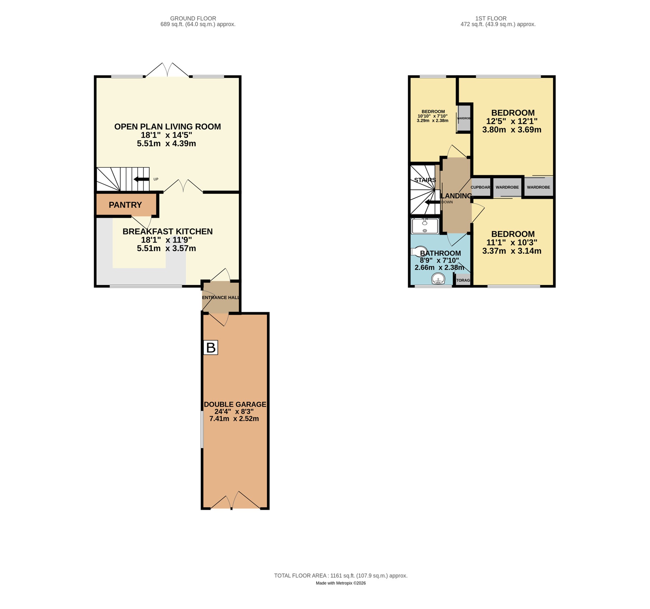 196, Green Lane, Stockport floorplan