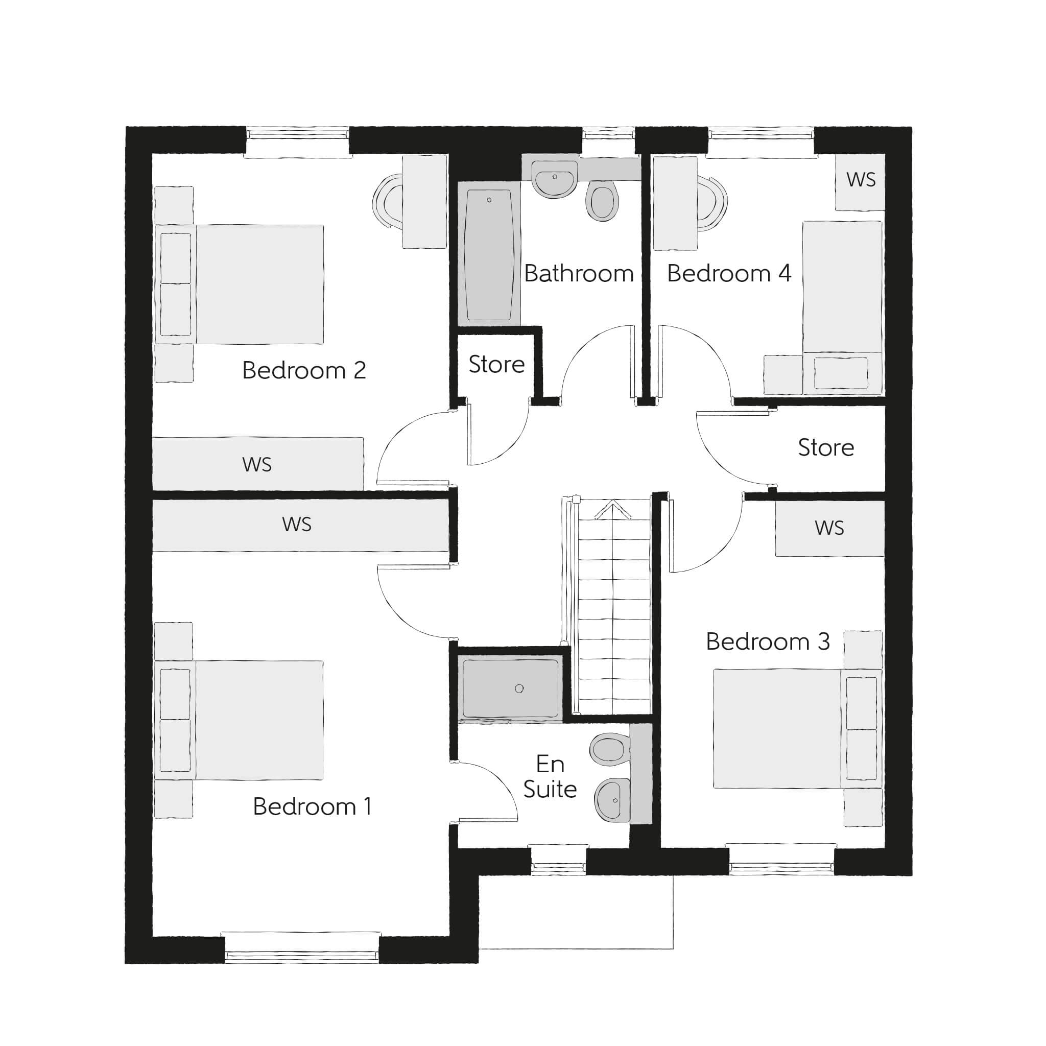 40 Redding Road, Leighton Buzzard floorplan
