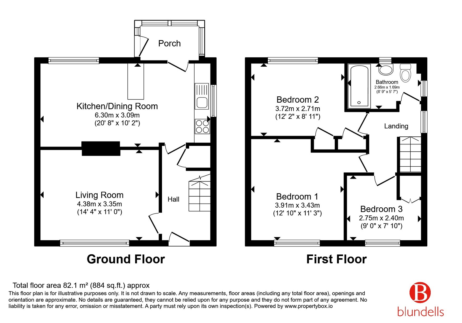 32, Carrwood Road, South Yorkshire floorplan