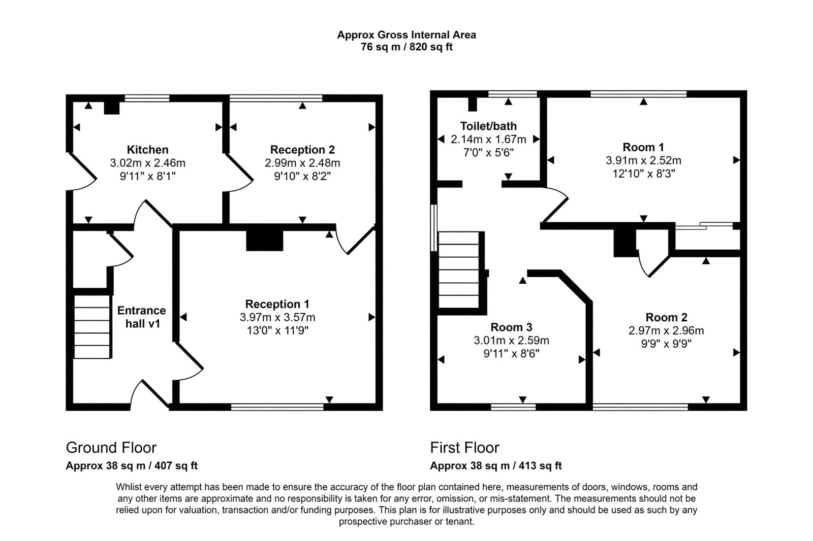94, Halcot Avenue, Bexleyheath floorplan