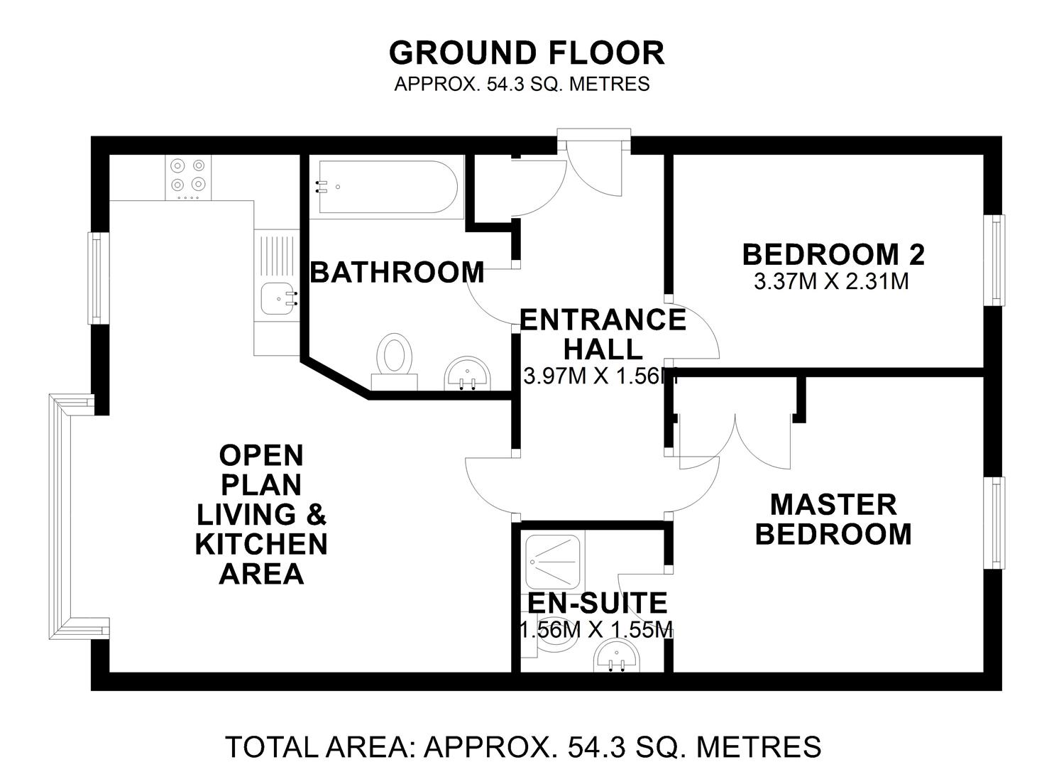 18, Carolgate Court, Retford floorplan