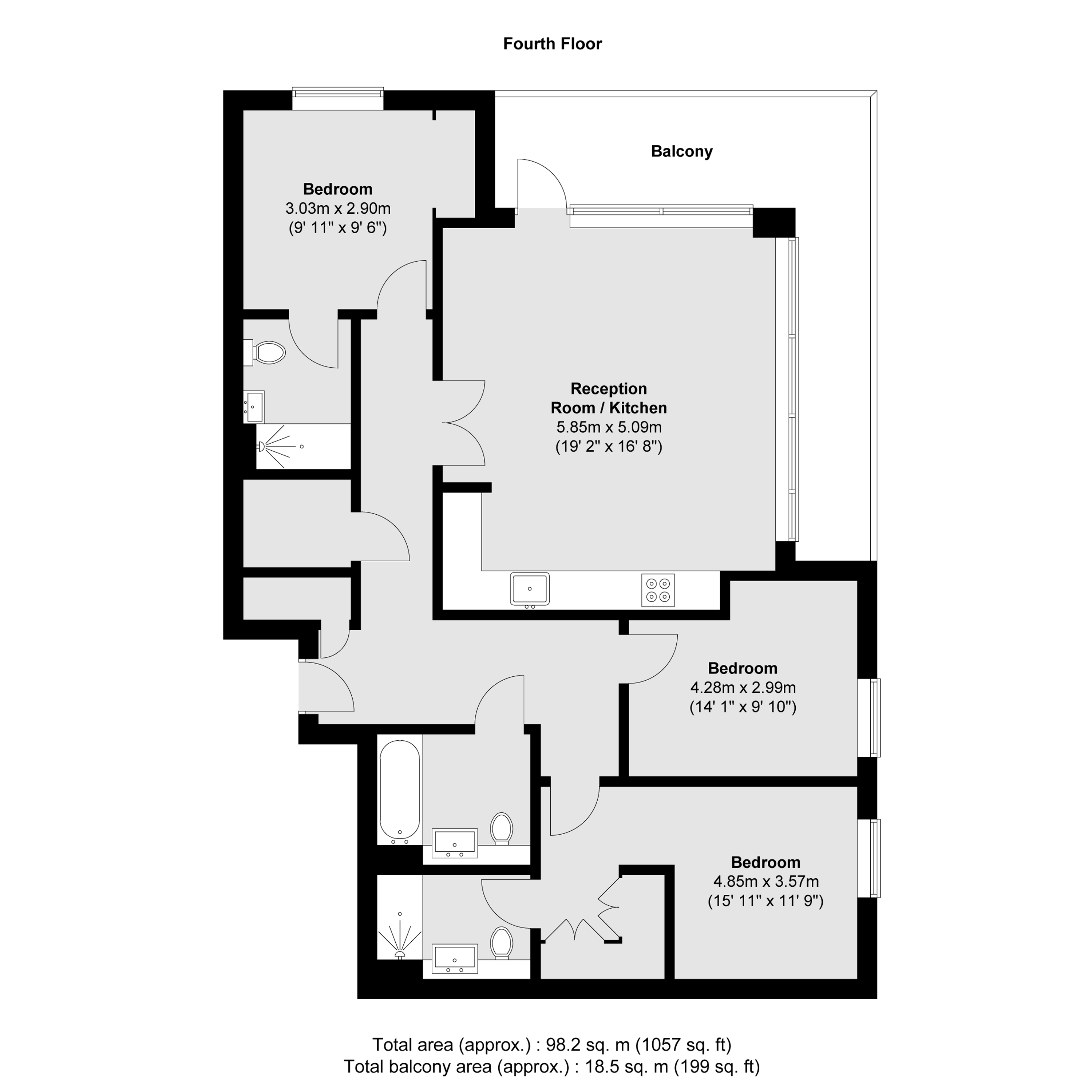 27 Allium House, 2, Allium House, Caldon Boulevard floorplan