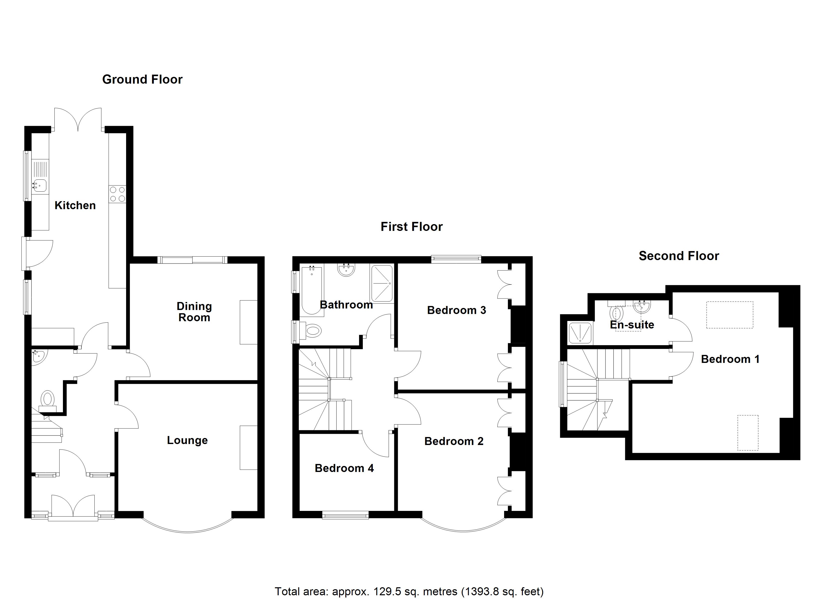 219, Fairview Road, Hertfordshire floorplan