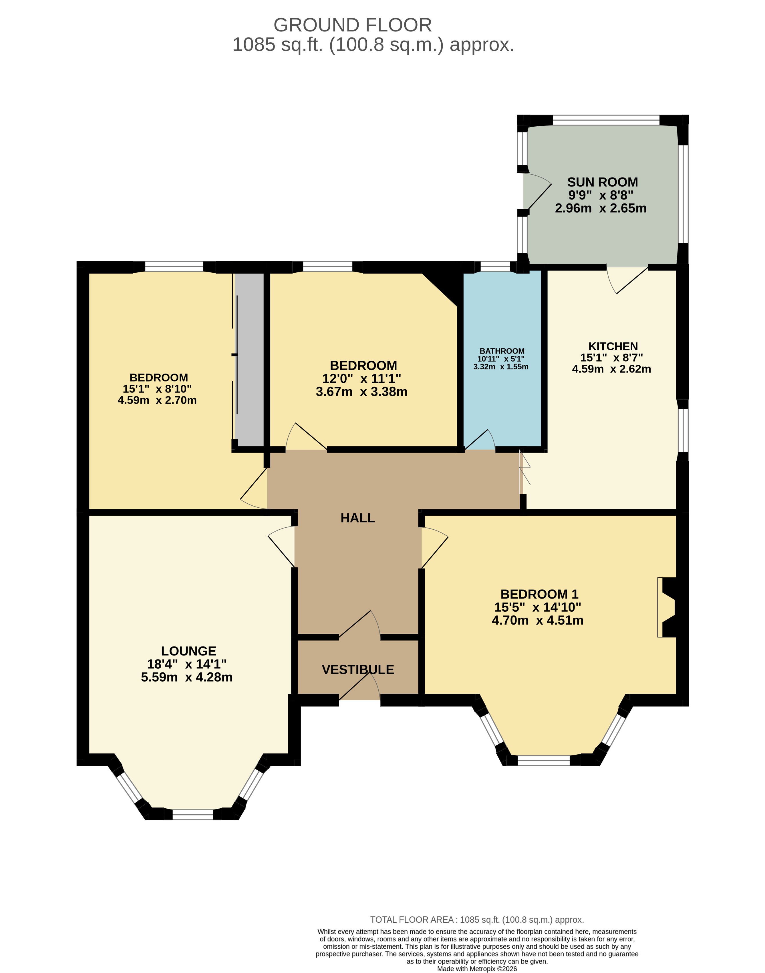 45, Glenlyon Road, Fife floorplan