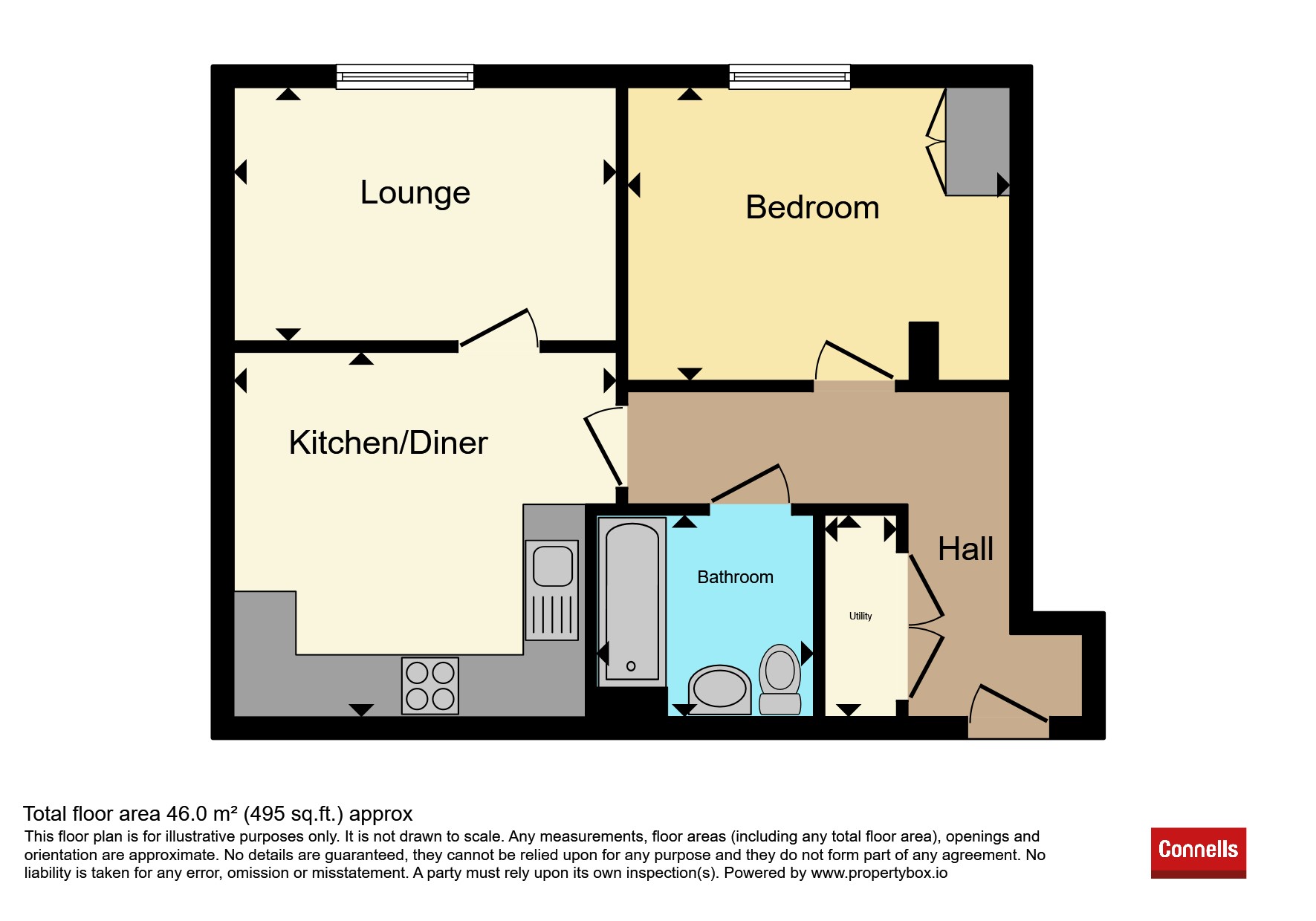 41, Belvedere Residence, Chapel Ash, Wolverhampton floorplan
